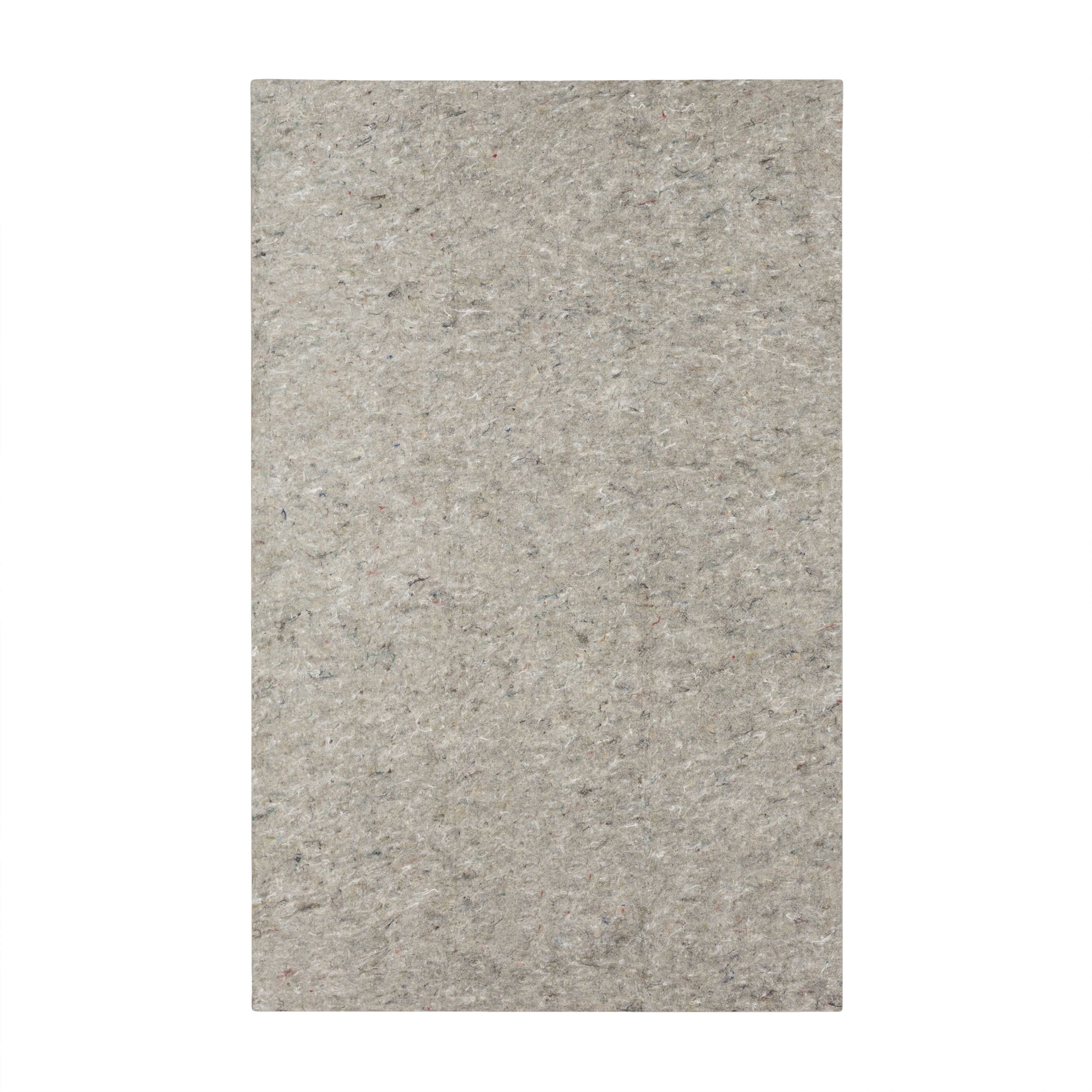 Mohawk Home Non Slip Rug Pad 3/8 Inch Thick Felt Cushion Reversible - Grey
