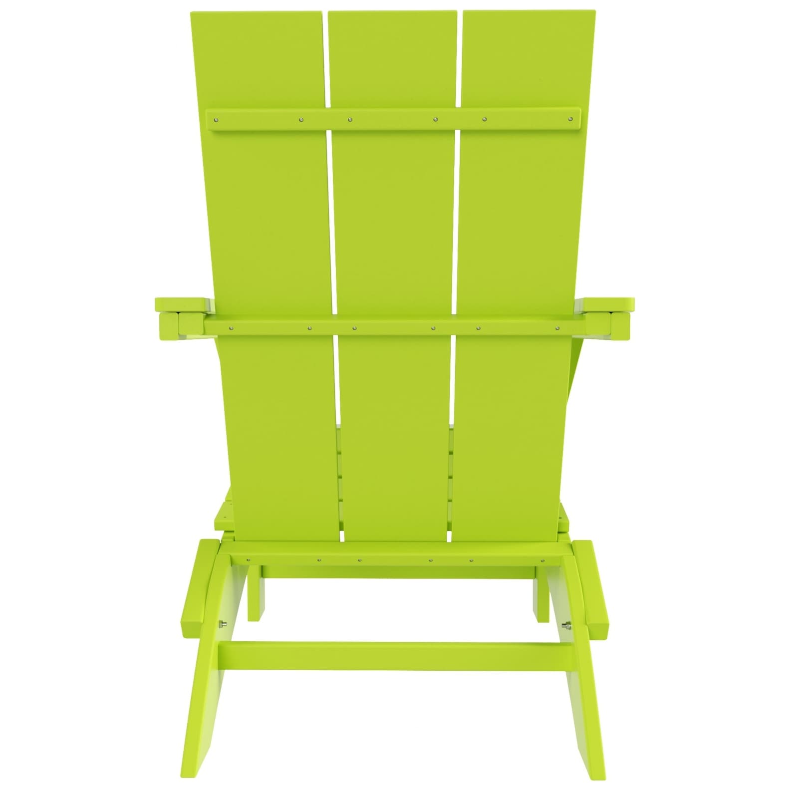 Chaise Adirondack pliante Polytrends Shoreside moderne et écologique, idéale pour les commerces et les résidences, toutes saisons
