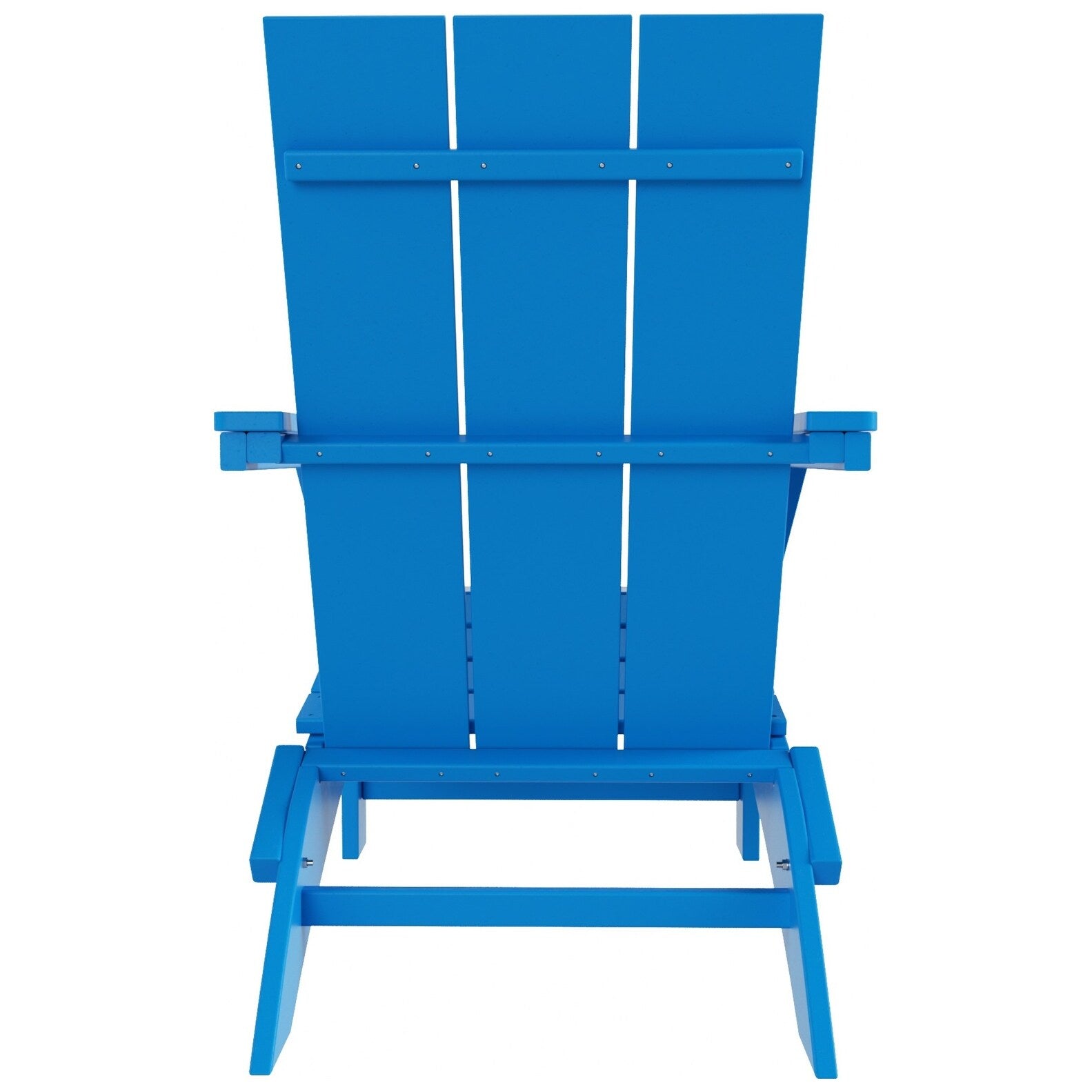 Chaise Adirondack pliante Polytrends Shoreside moderne et écologique, idéale pour les commerces et les résidences, toutes saisons