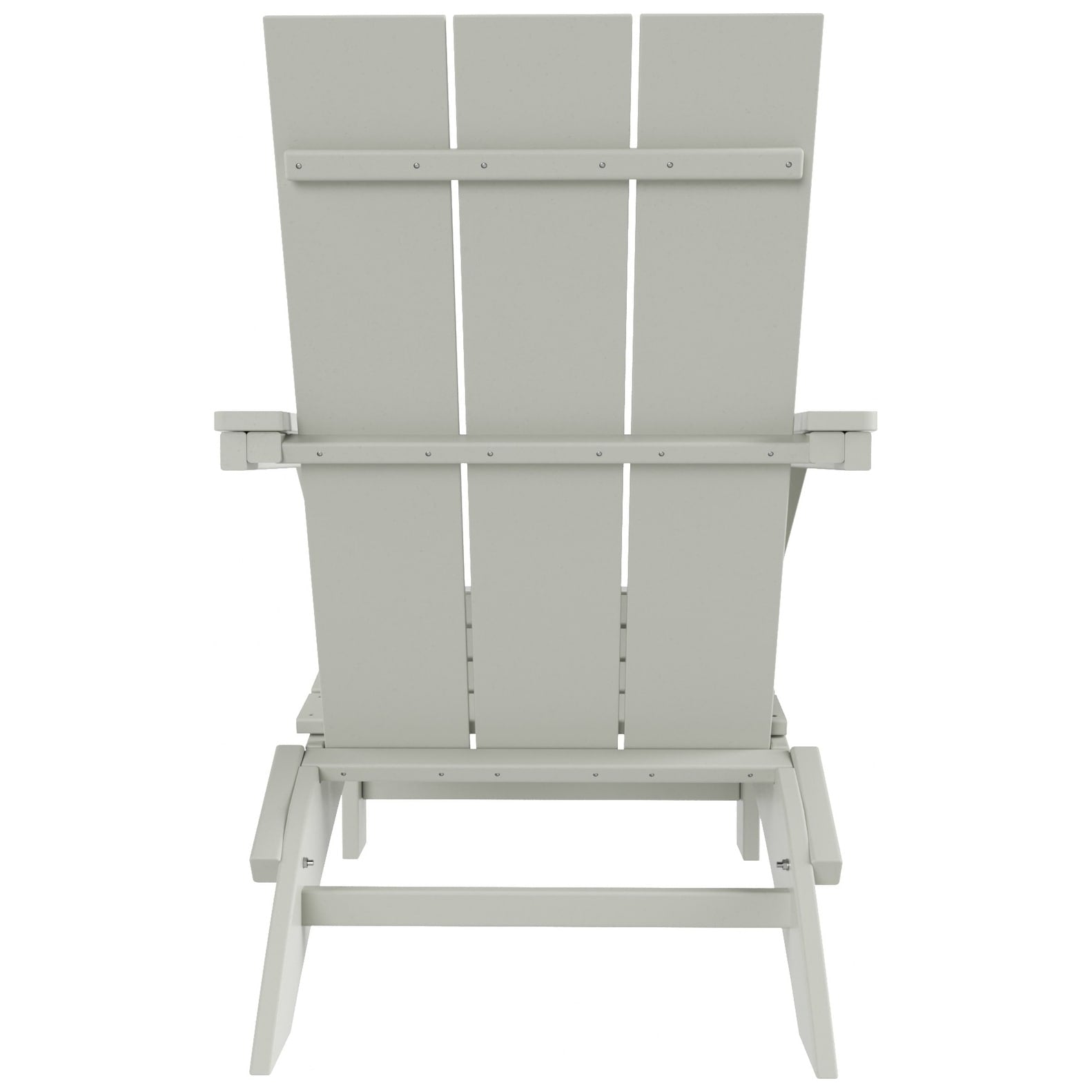 Chaise Adirondack pliante Polytrends Shoreside moderne et écologique, idéale pour les commerces et les résidences, toutes saisons
