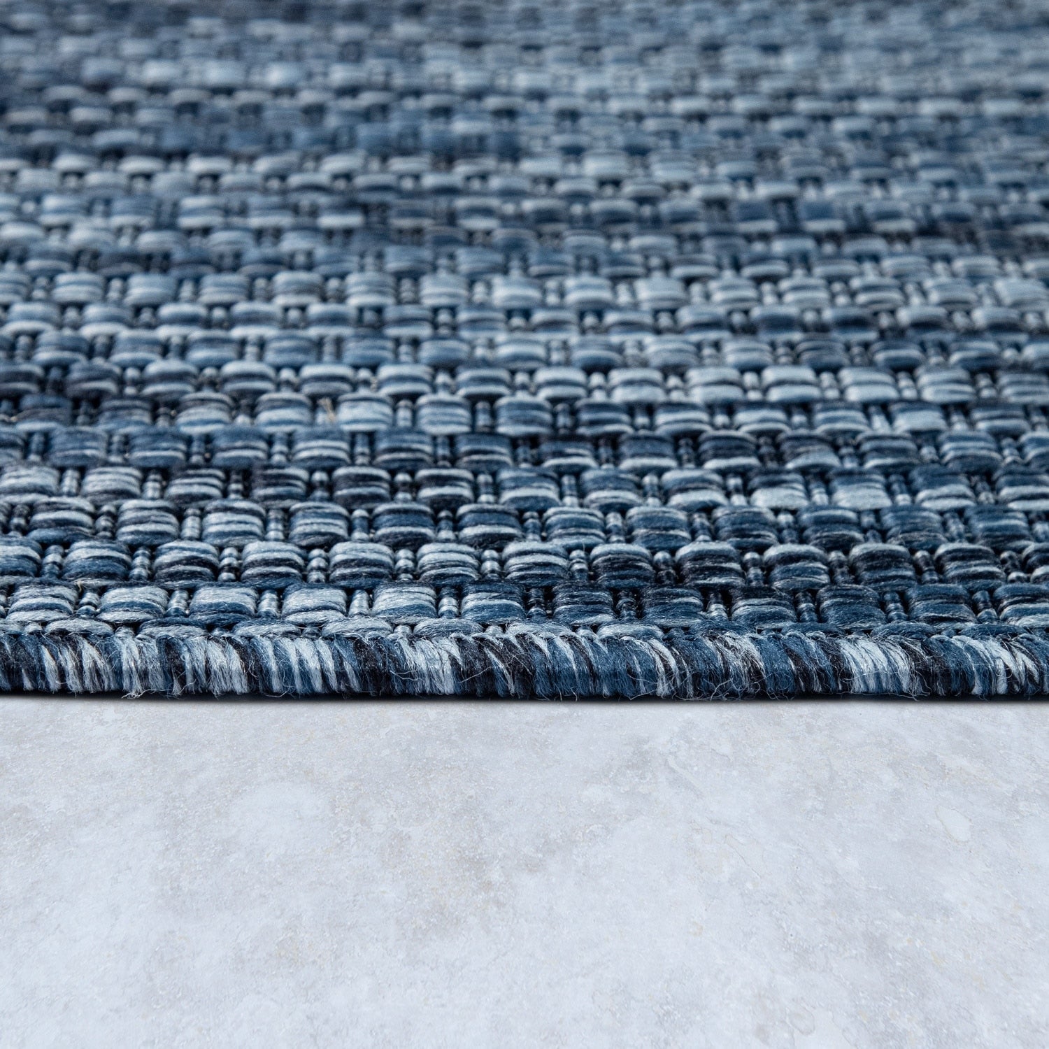 Variegated Waterproof Outdoor Rug for Patio