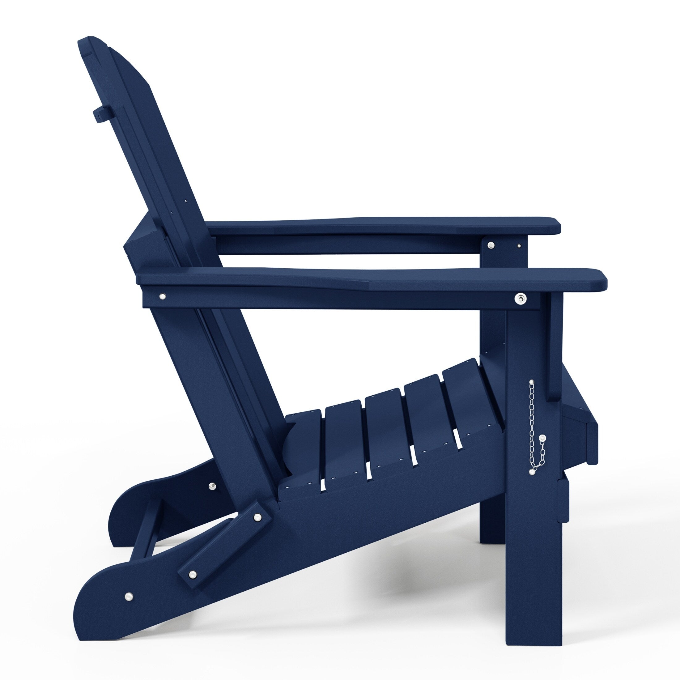 Chaises pliantes Adirondack Polytrends Laguna résistantes aux intempéries (lot de 2)