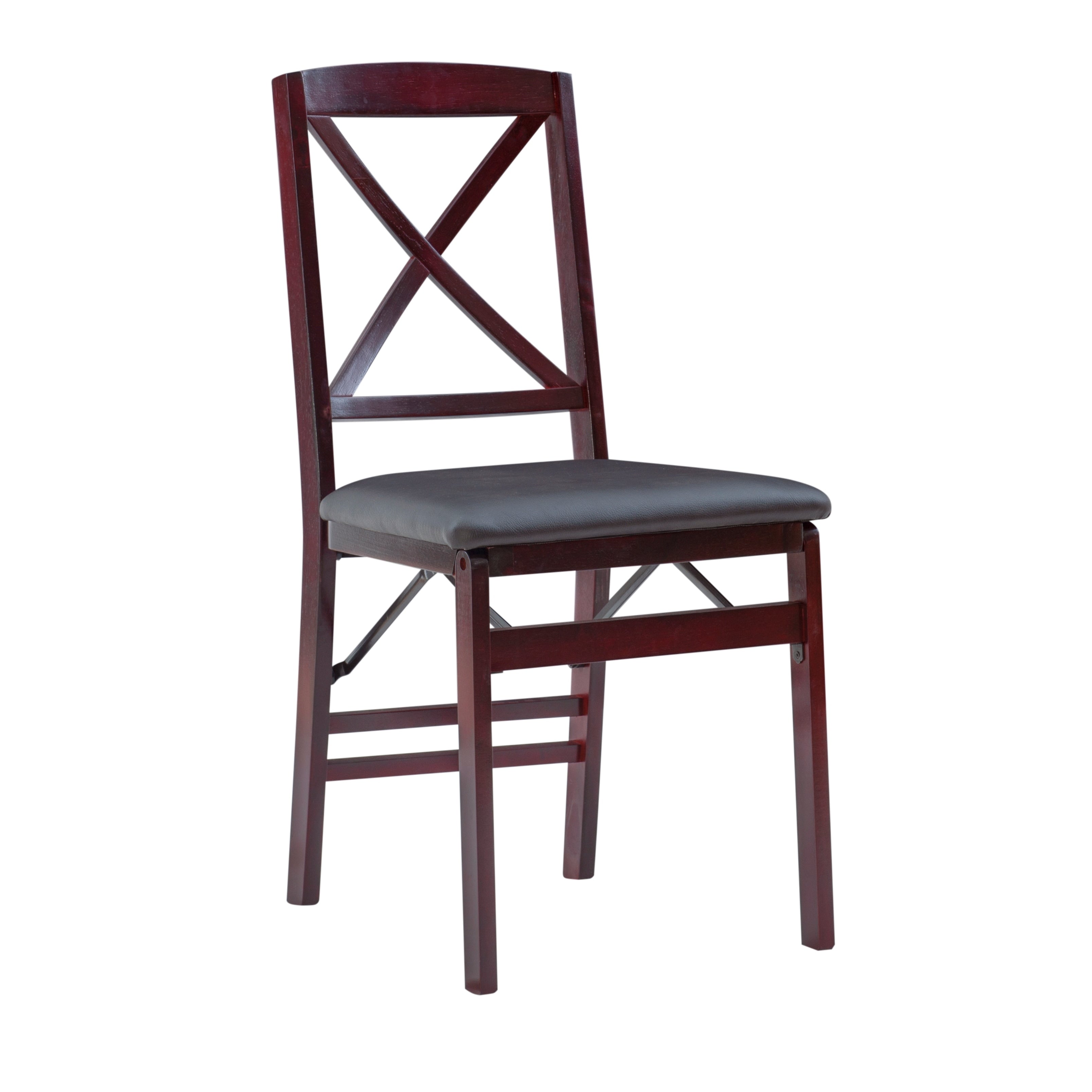 Chaise pliante Porch & Den Espresso (lot de 2)