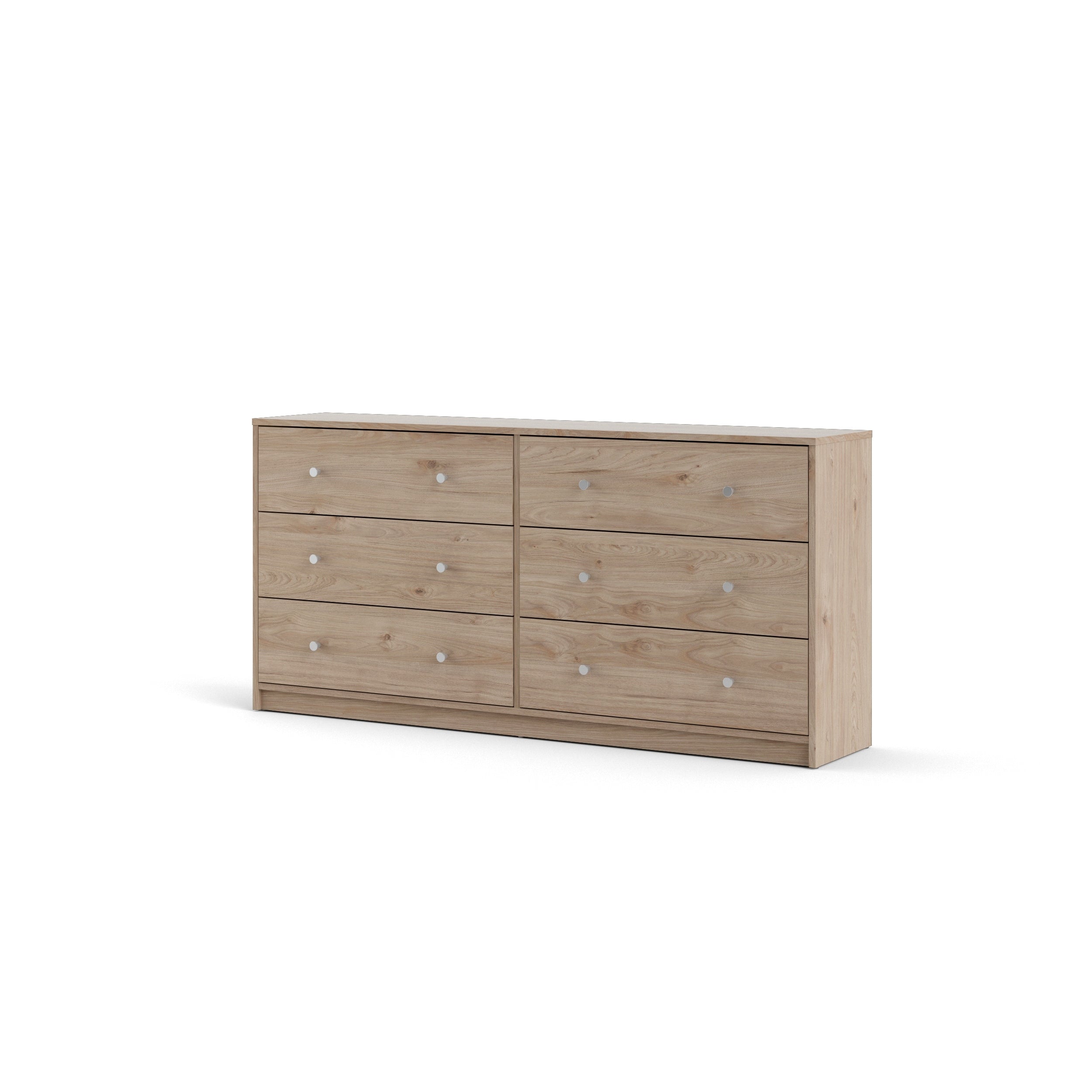 Porch & Den Zoe Commode double à 6 tiroirs