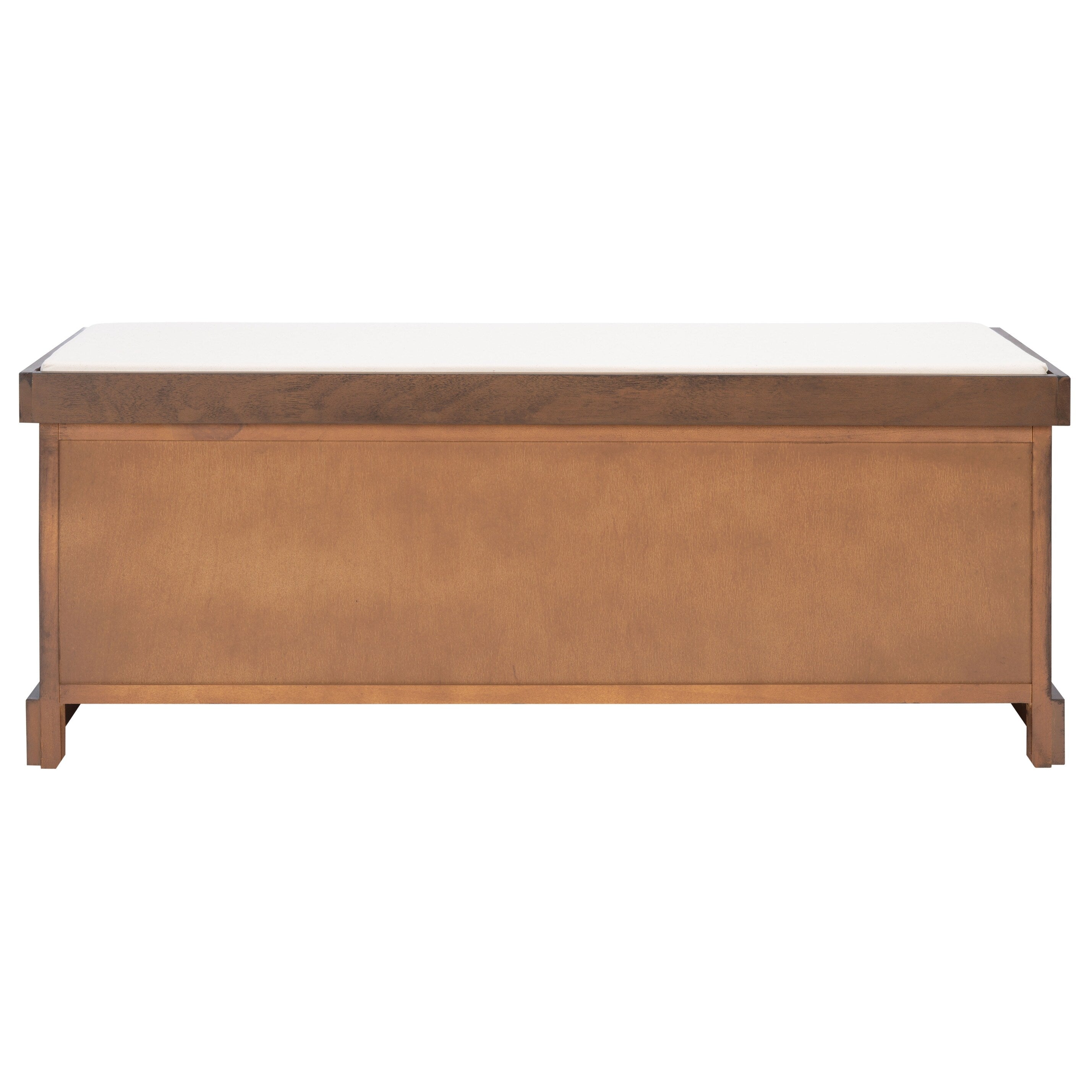 Banc de rangement à 3 tiroirs avec coussins SAFAVIEH Fiorello - 47,3 L x 15 L x 19 H - 47 L x 15 P x 19 H