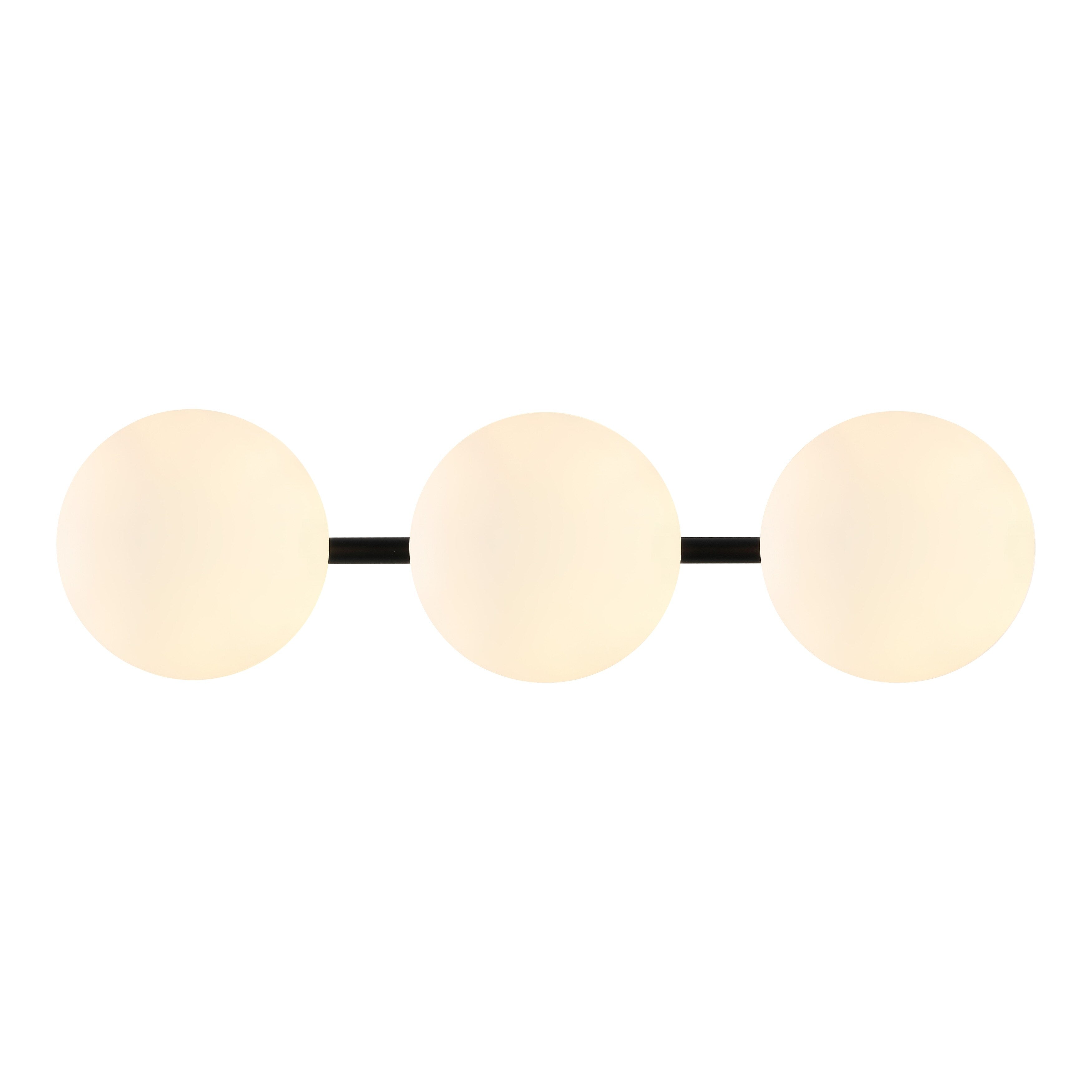 Applique murale traditionnelle SAFAVIEH Lighting Lambrini 21 (3 ampoules) - 6 L x 8 P x 21 H - 21 L x 8 P x 6 H