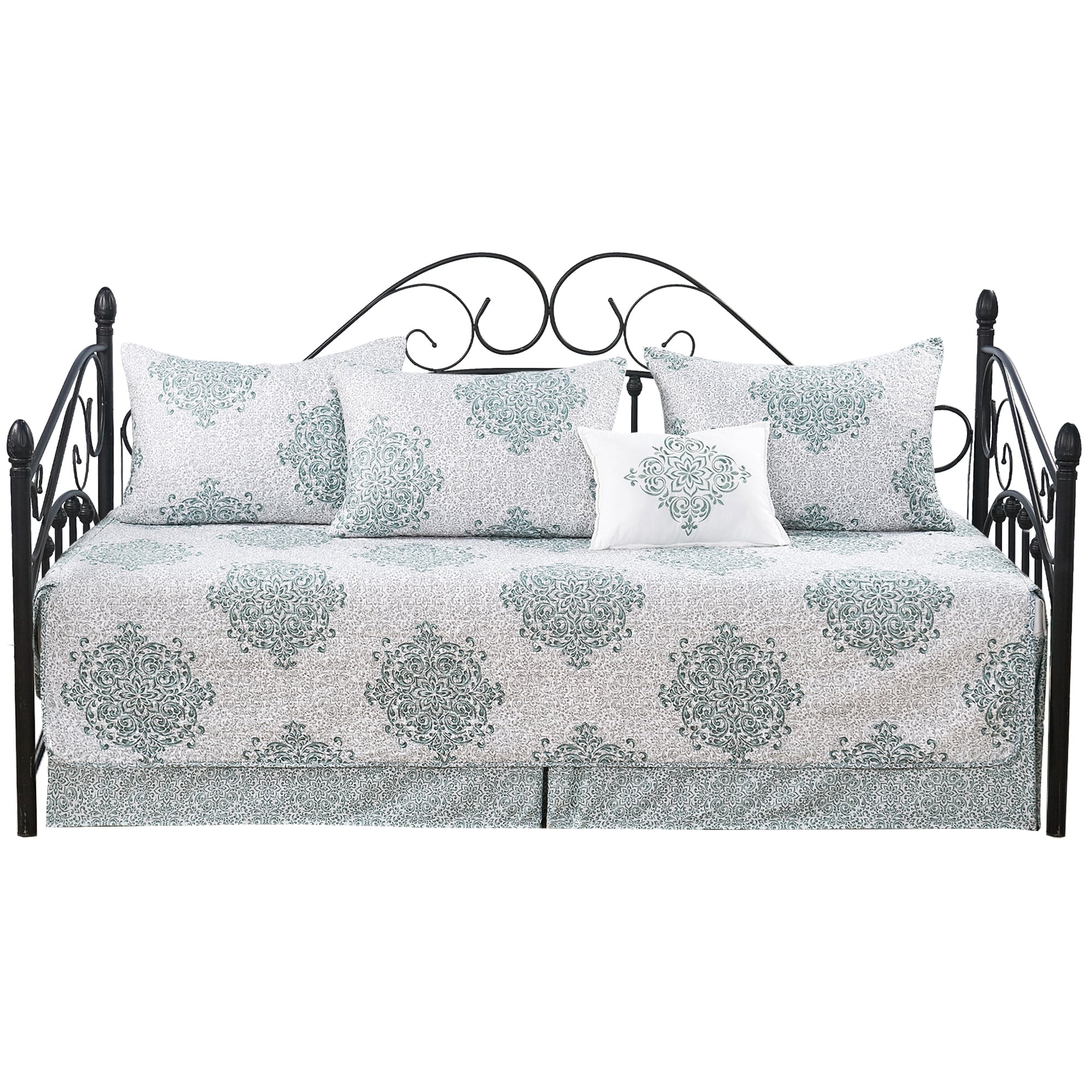 Serenta 6 Piece Cotton Blend Daybed Bedspread Coverlet Set - 75 x 39