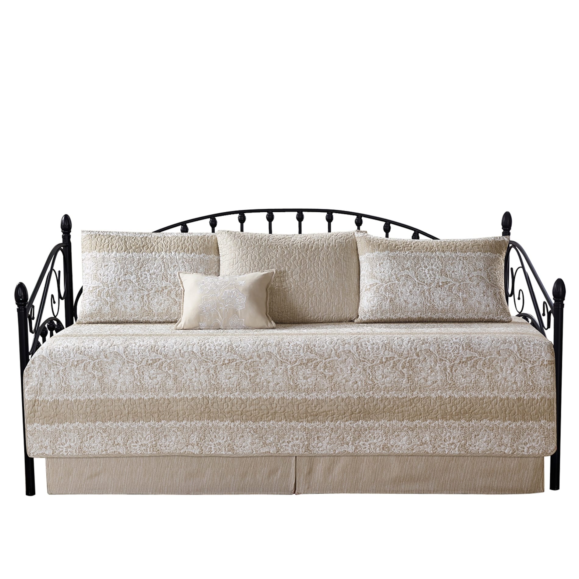 Serenta 6 Piece Cotton Blend Daybed Bedspread Coverlet Set - 75 x 39