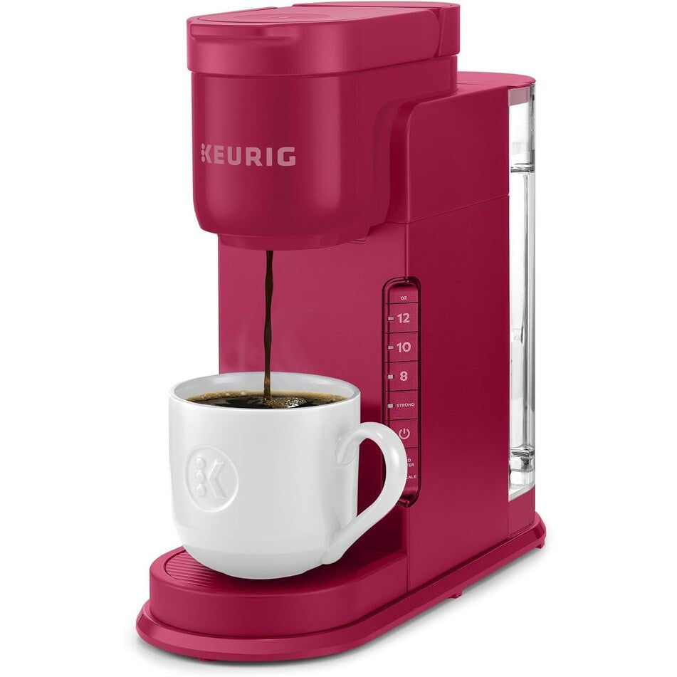 Cafetière K-Cup à dose unique, 3 tailles d'infusion, infusion forte, réservoir de 1,27 l, couleur baie des îles