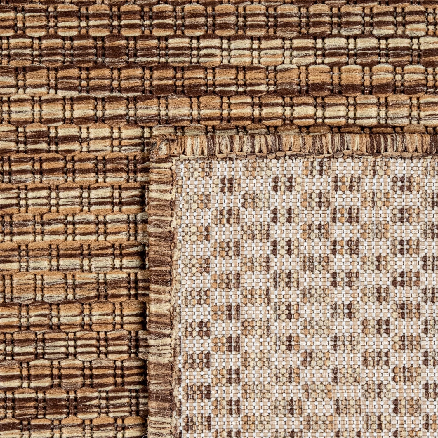 Variegated Waterproof Outdoor Rug for Patio