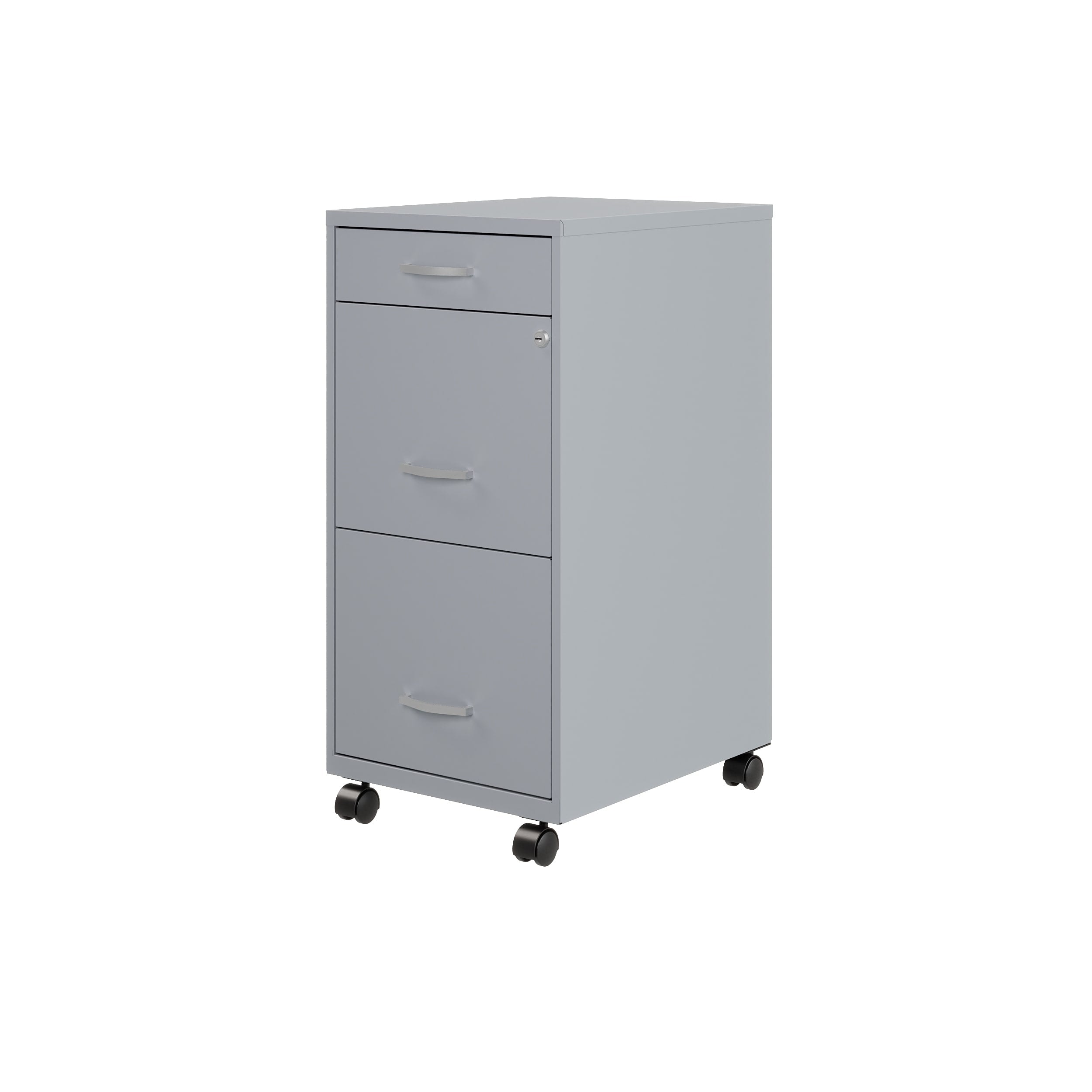 Classeur métallique Space Solutions 18 pouces de profondeur à 3 tiroirs