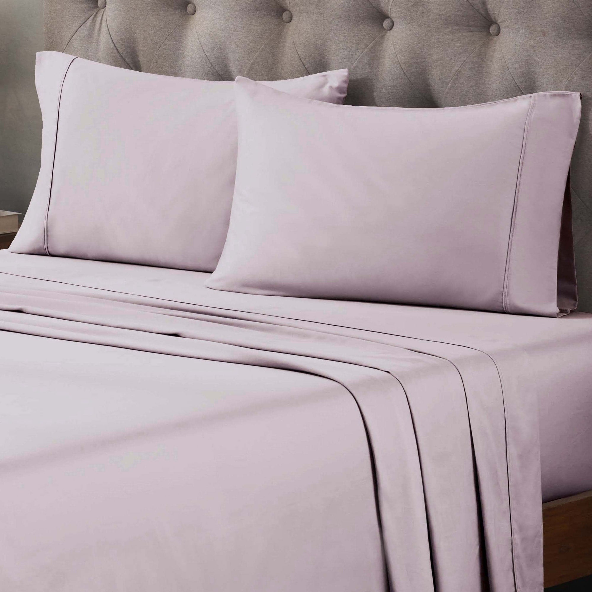 Superior Egyptian Cotton 400 Thread Count Solid Deep Pocket Bed Sheet Set