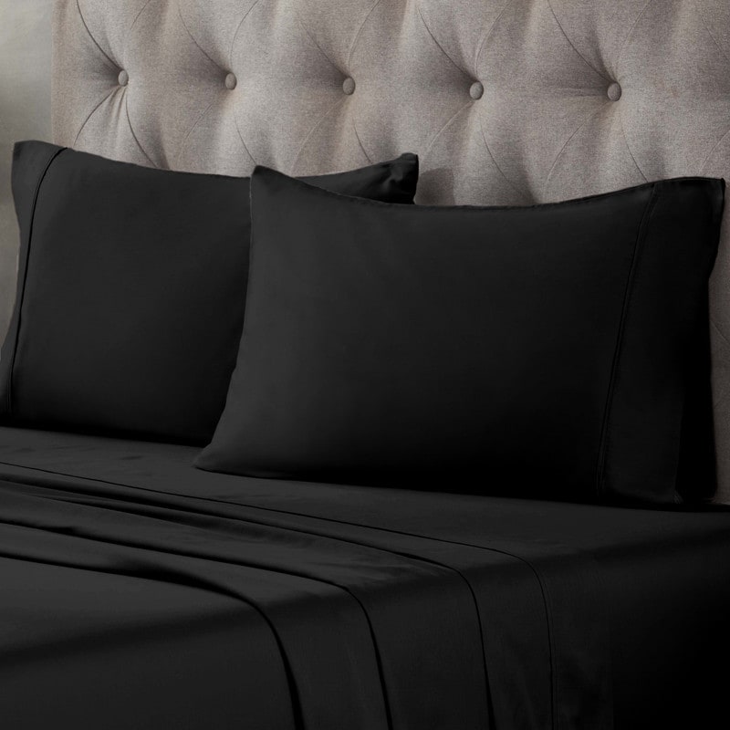 Superior Egyptian Cotton 400 Thread Count Solid Deep Pocket Bed Sheet Set