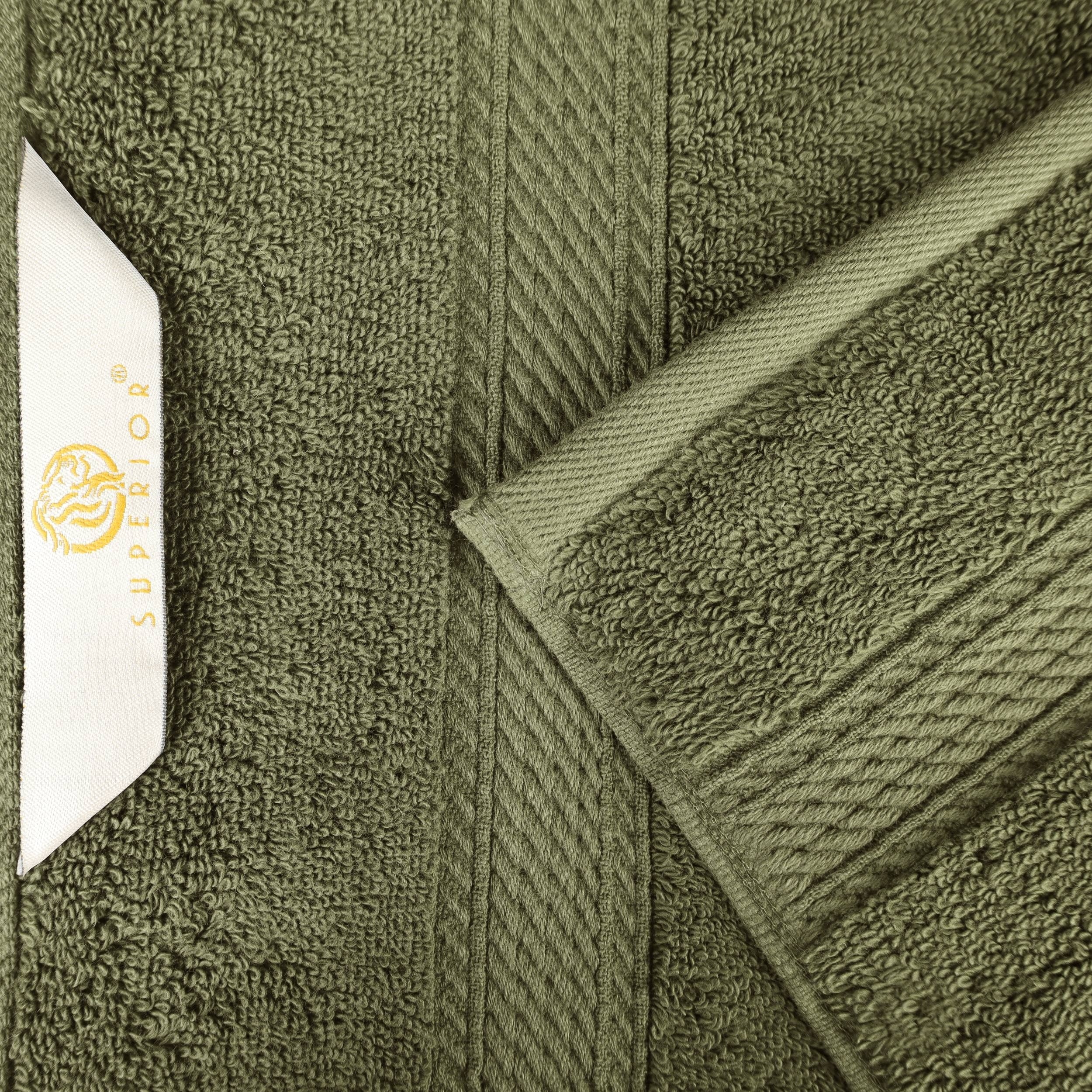 Superior Egyptian Cotton Pile Heavyweight 10-Piece Towel Set