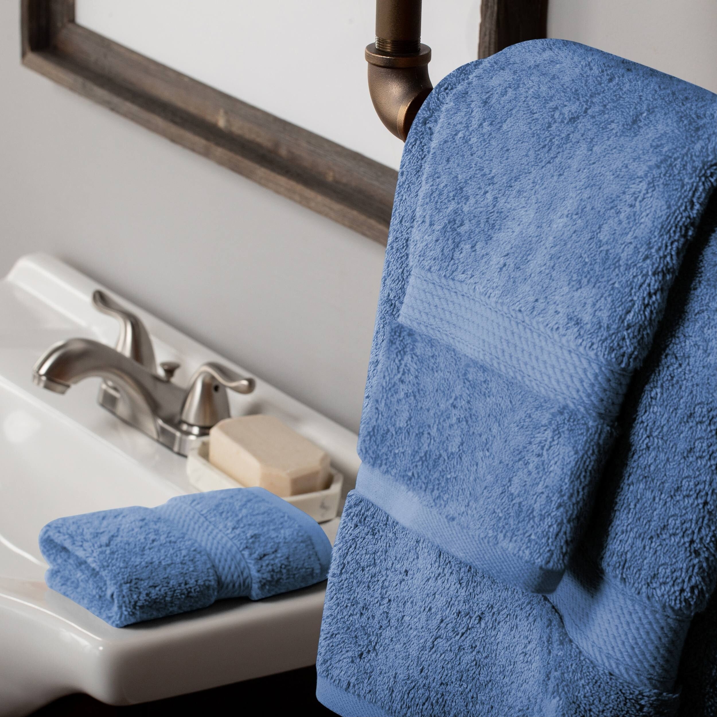 Superior Egyptian Cotton Pile Heavyweight 3-Piece Towel Set