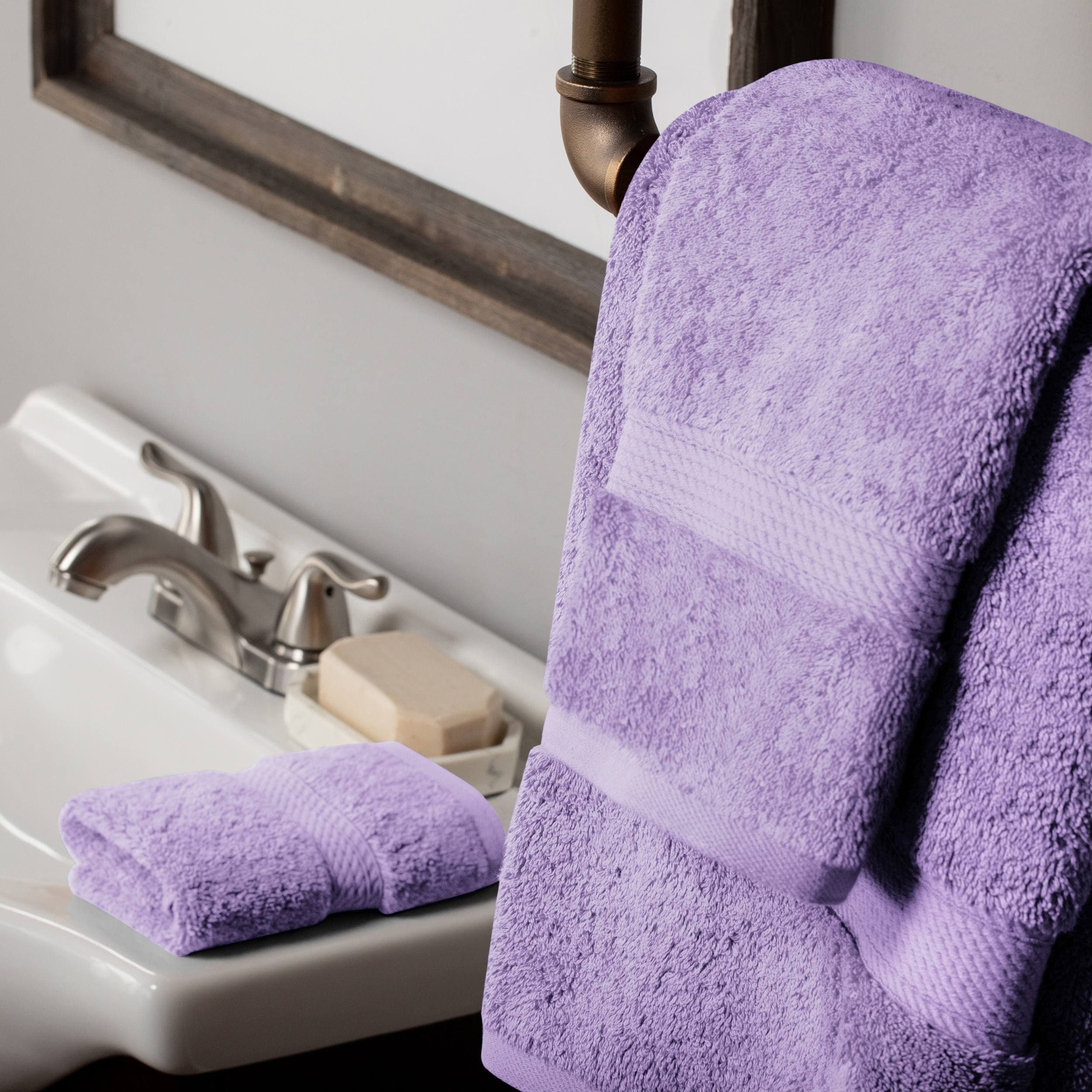 Superior Egyptian Cotton Pile Heavyweight 3-Piece Towel Set