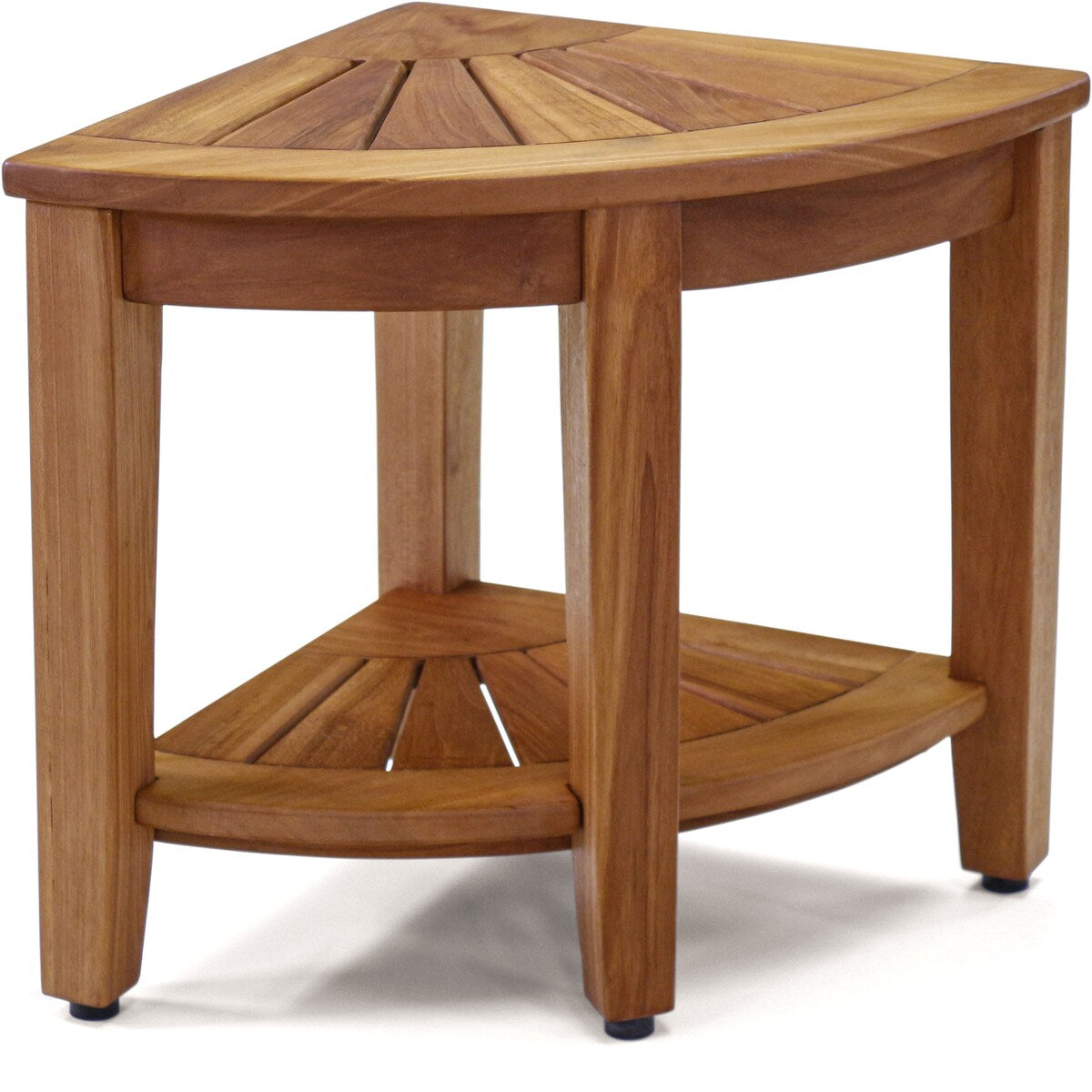 The Original Kai Corner Teak Shower Bench