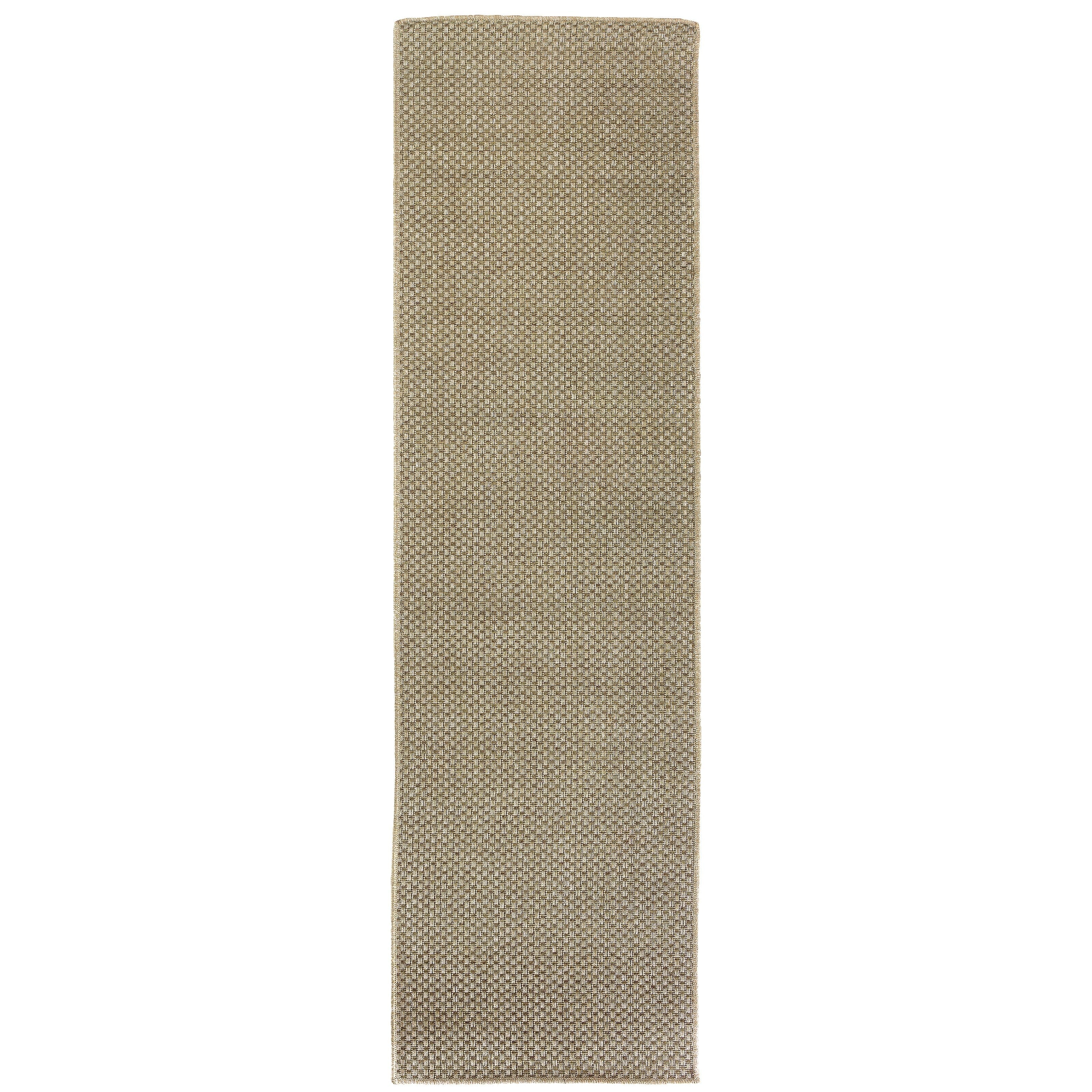 Vista Home Kauai Tonal Basket Weave Indoor-Outdoor Rug.