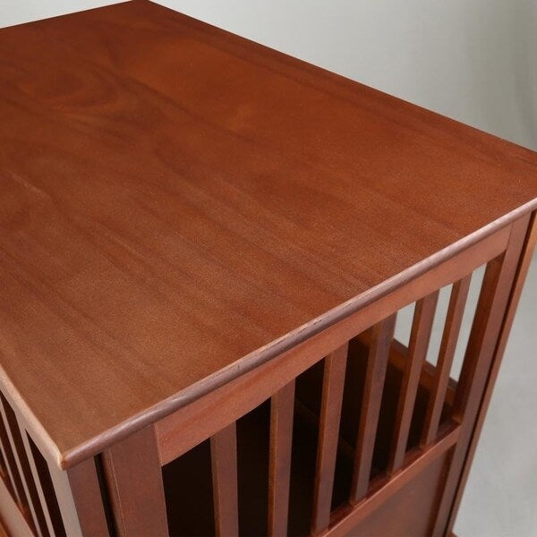 Table d'appoint en bois pour cage pour animaux de compagnie avec porte verrouillable