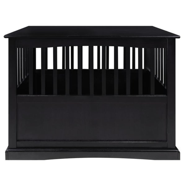Table d'appoint en bois pour cage pour animaux de compagnie avec porte verrouillable