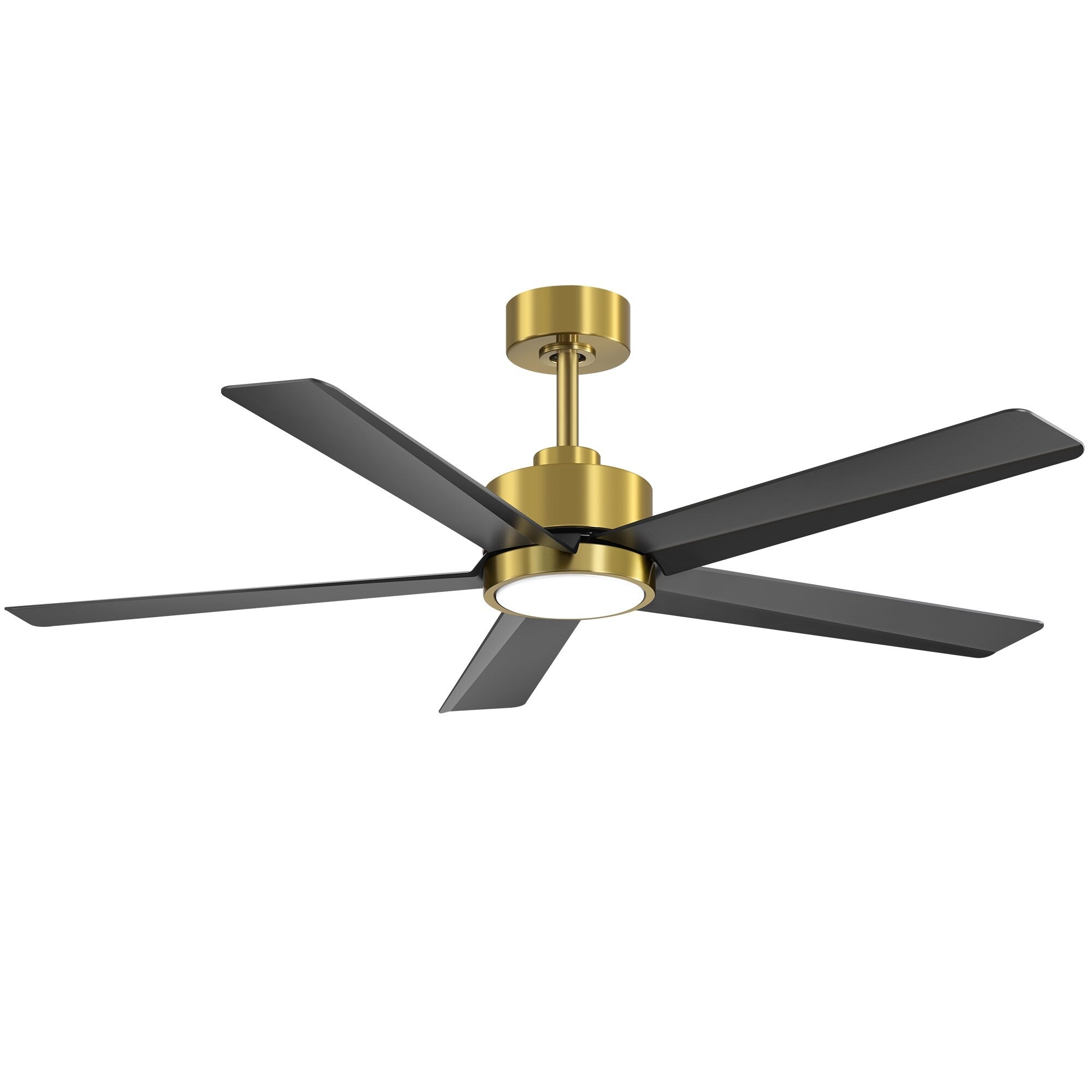Ventilateur de plafond LED Breezary 65/52/42 à 5 pales avec kit d'éclairage et télécommande