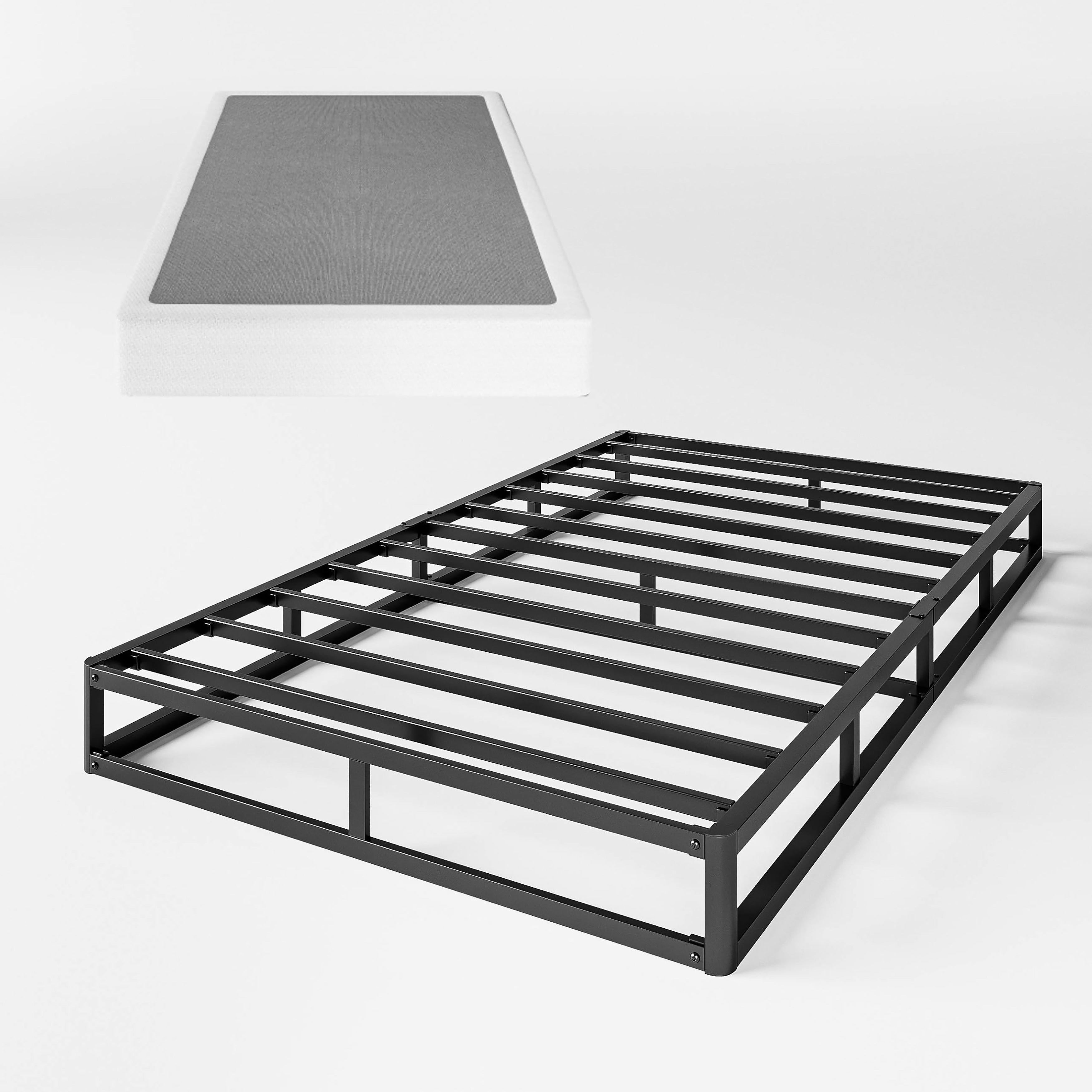 Sommier métallique FSCHOS de 7 pouces, sommier de base, sans pieds