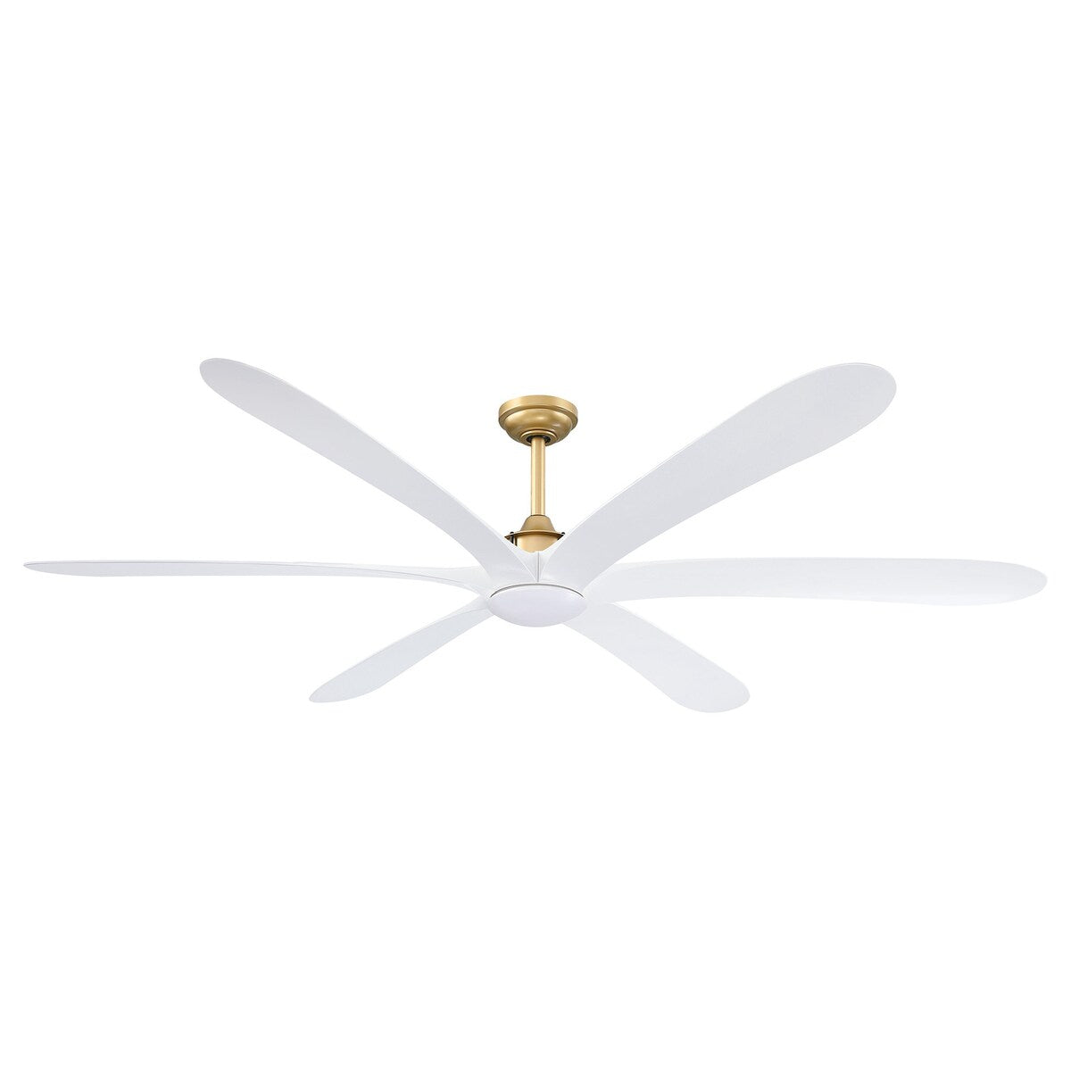 Grand ventilateur de plafond à courant continu à 6 pales en bois flotté de 72 pouces avec lumière et télécommande