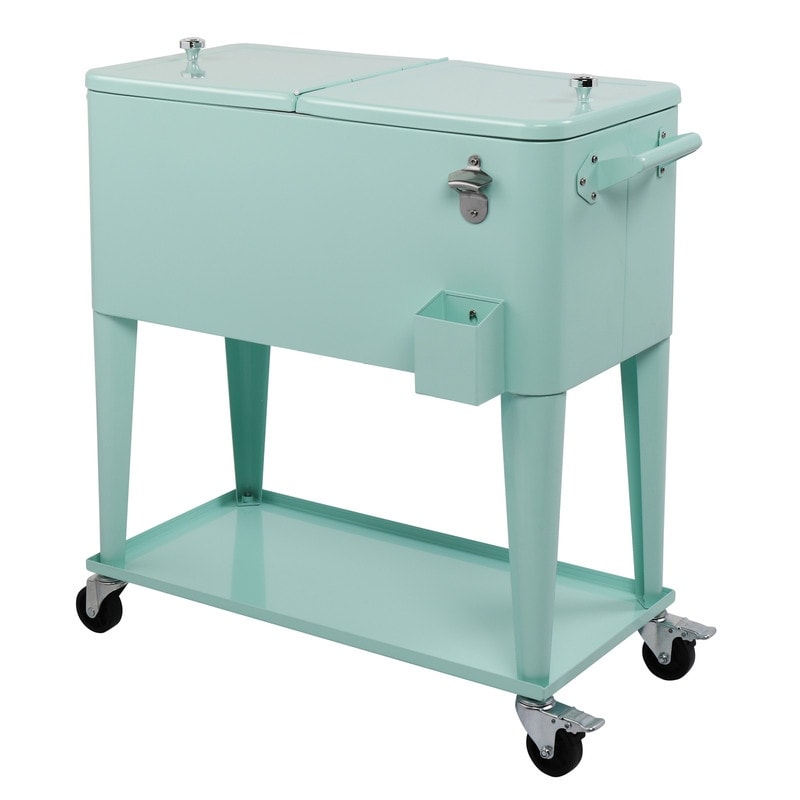 Refroidisseur à vaporisateur en fer 80QT avec étagère