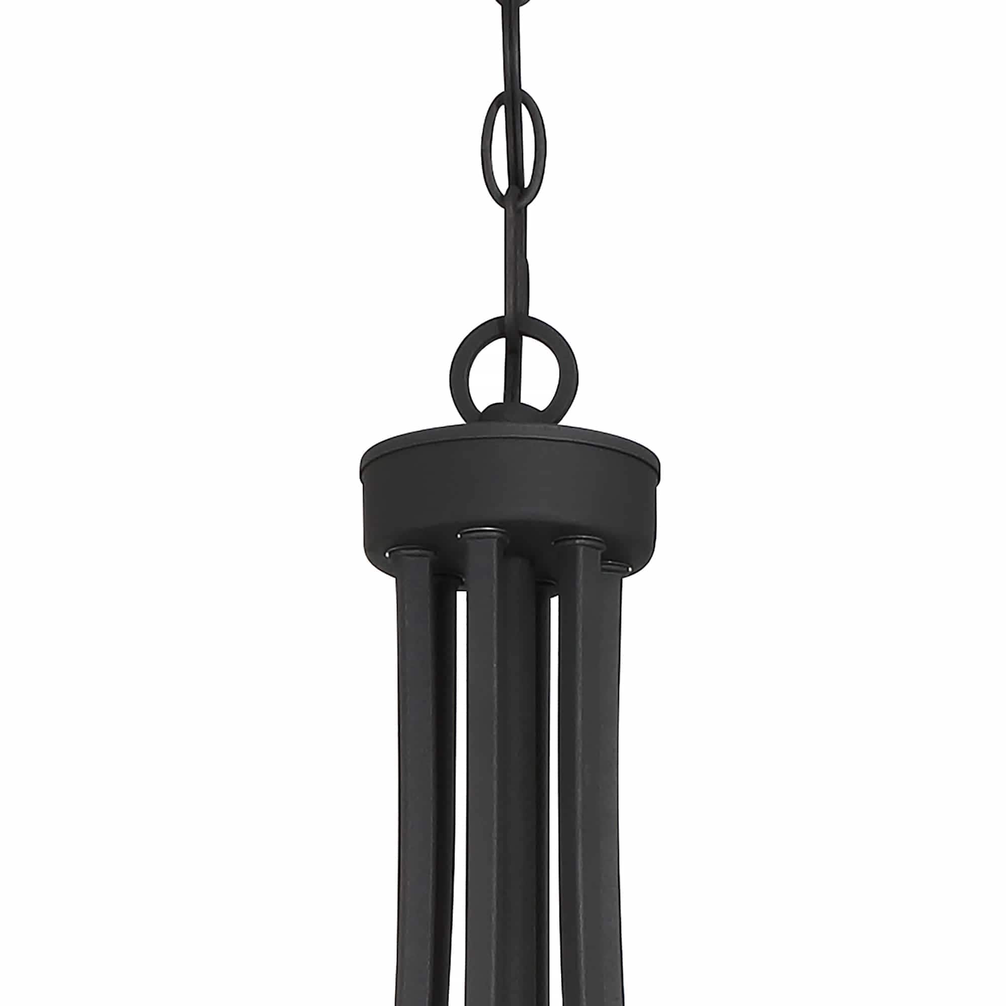 Lustre Empire à 12 lumières de style ferme moderne Fidenza avec roue de chariot et UL - D40'' * H135''