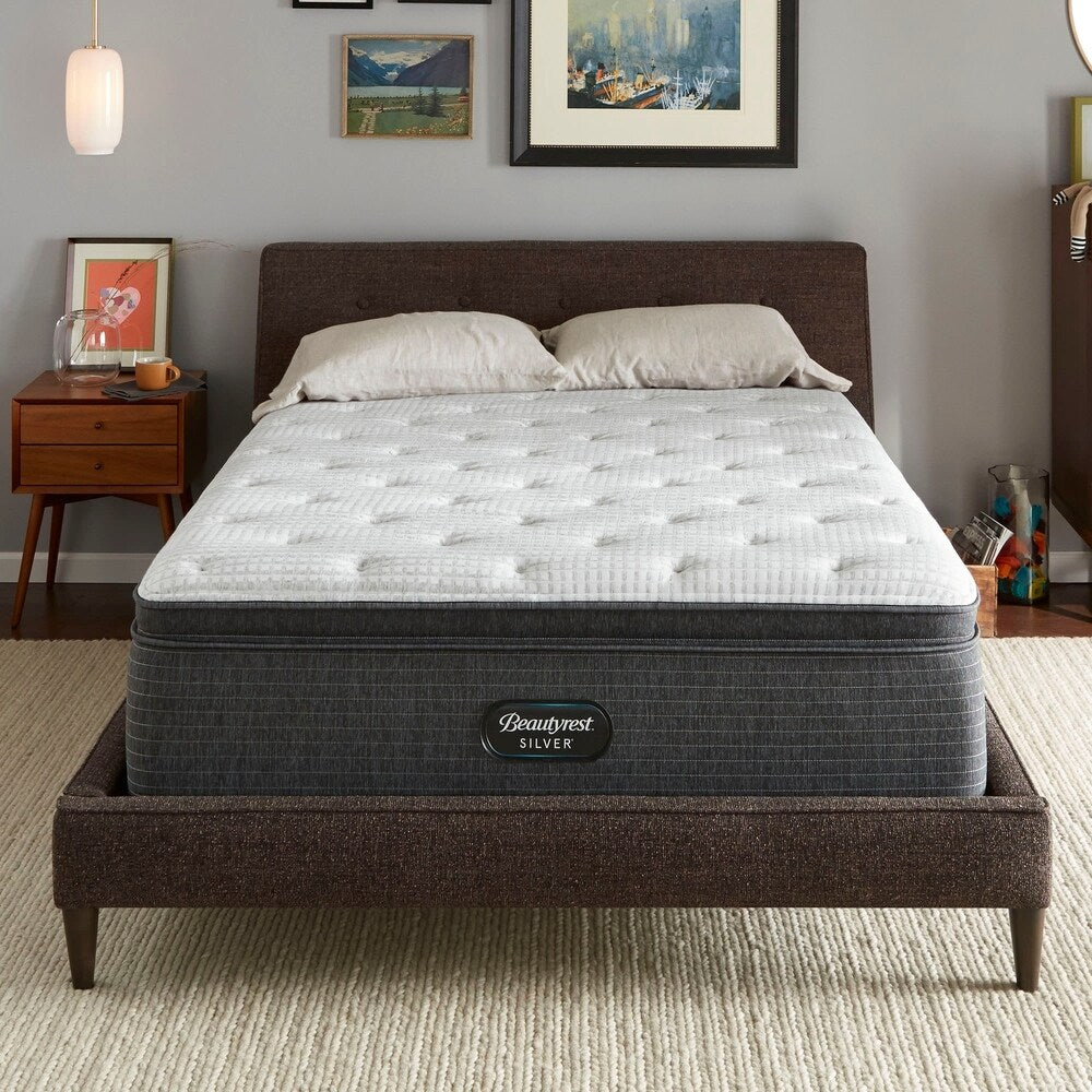 Matelas à plateau-coussin moyen Beautyrest Silver BRS900-C de 16 pouces