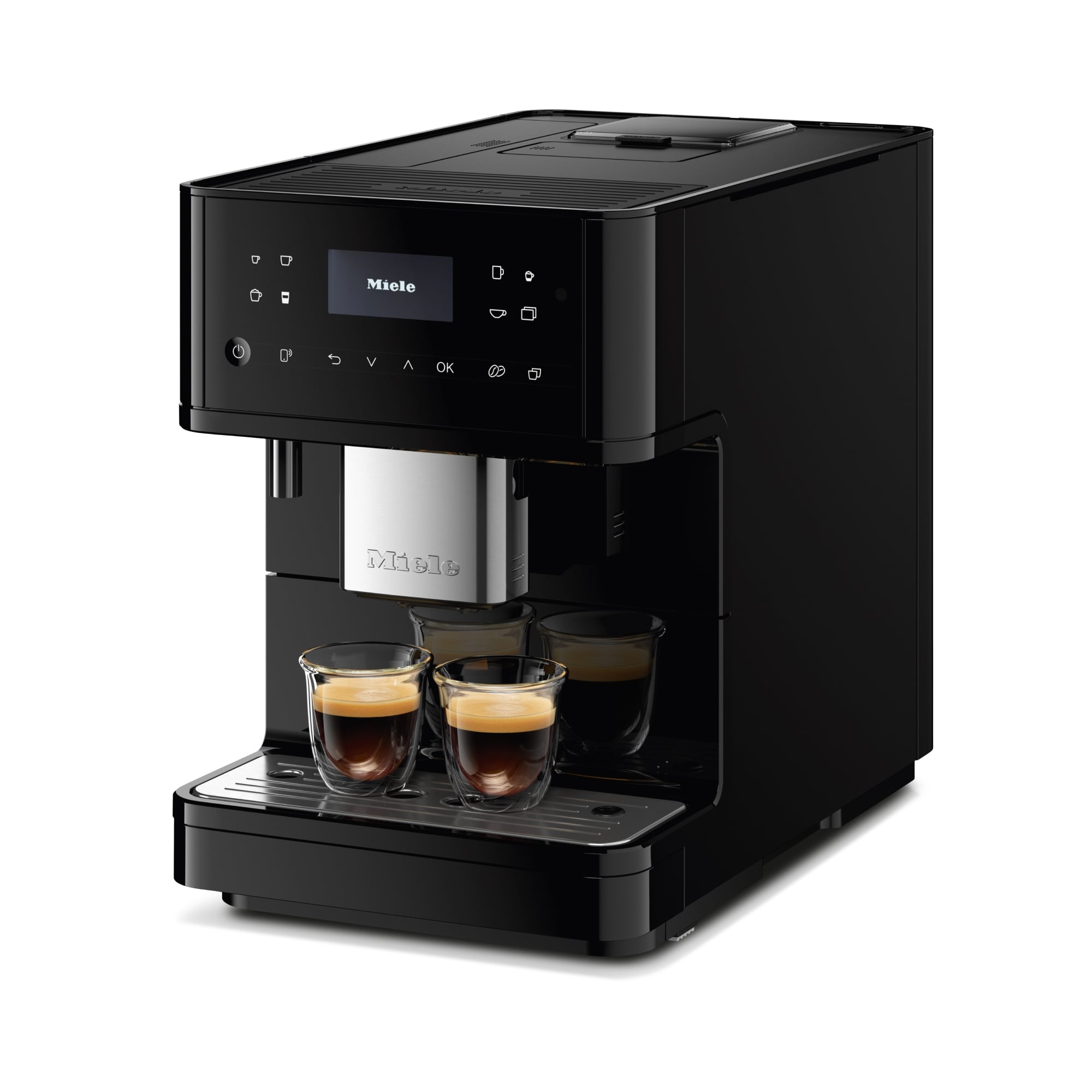 Machine à café de comptoir Miele CM 6160 MilkPerfection - Noir obsidienne