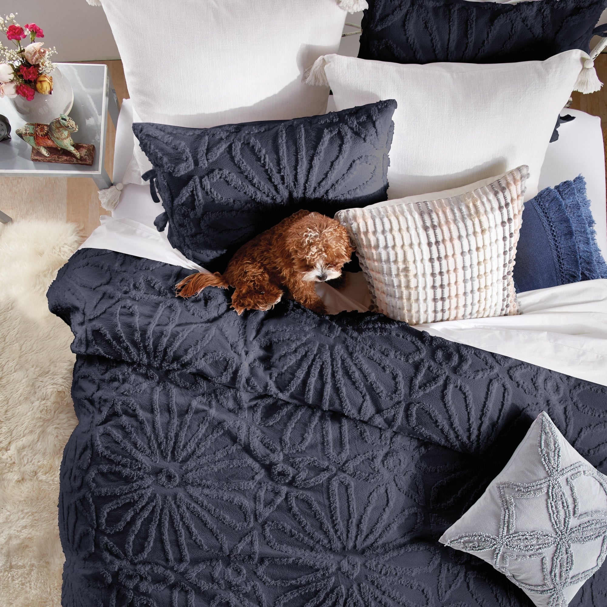 Ensemble de couette Peri Home Chenille Medallion