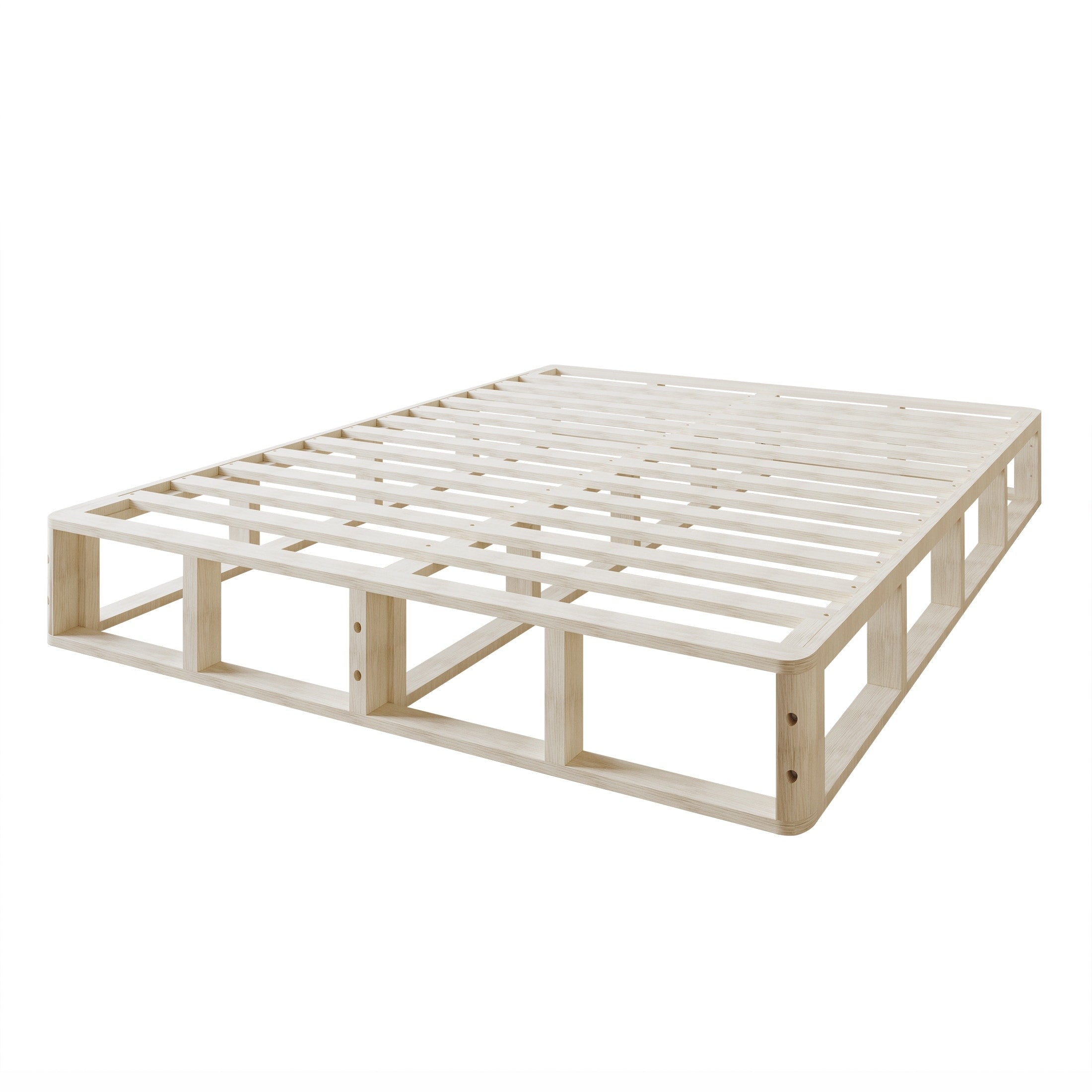 Sommier à ressorts en bois massif CraftPorch de 8 pouces avec lattes en bois