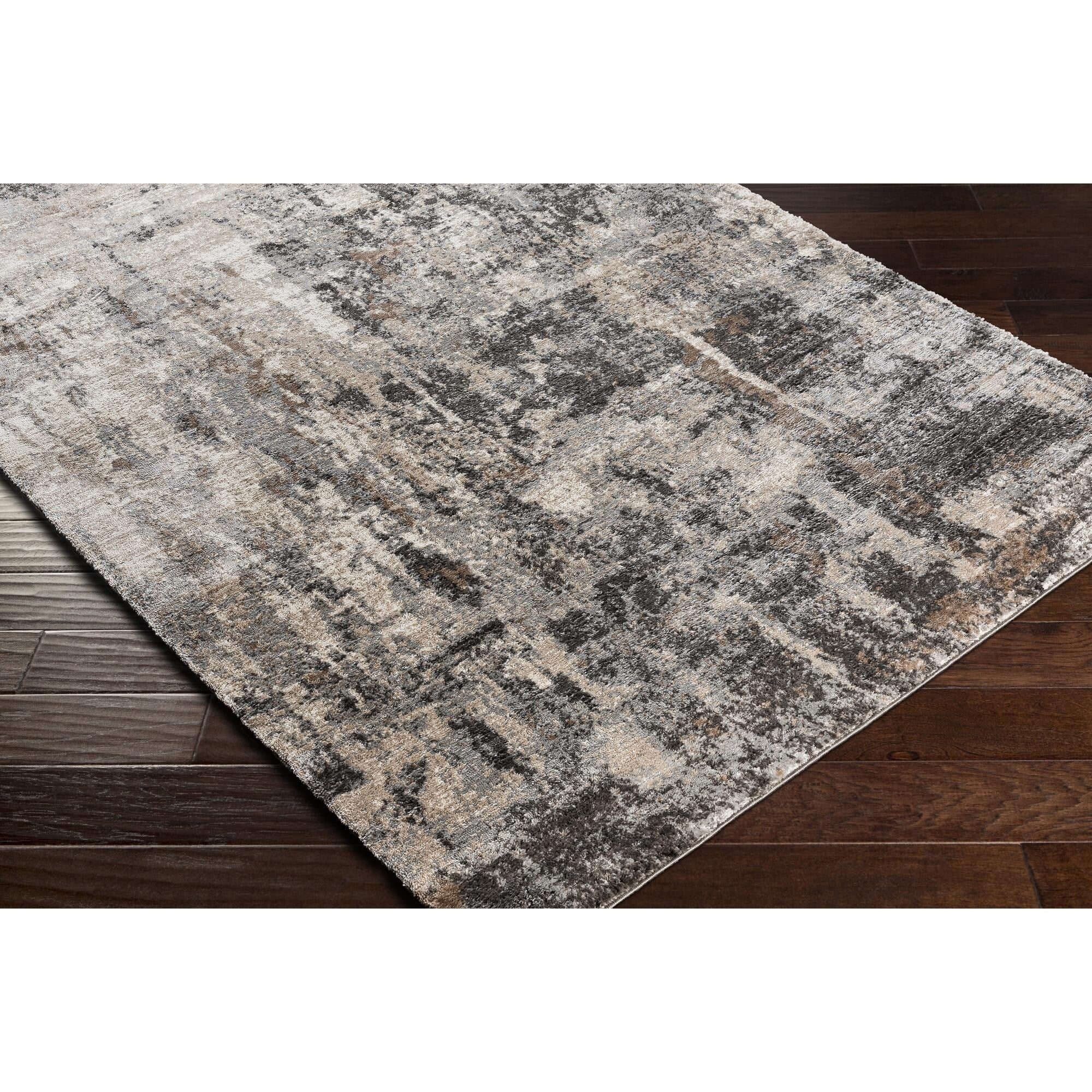 Tapis abstrait moderne Dan