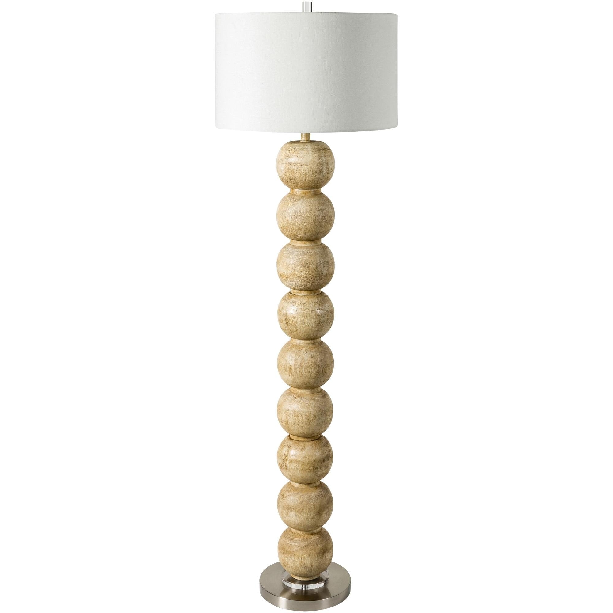 Lampadaire d'appoint rustique Daniel