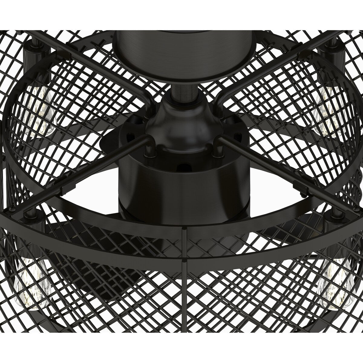 Ventilateur de plafond à 4 lumières en bronze vieilli Vintere de la collection Fanimation Studio