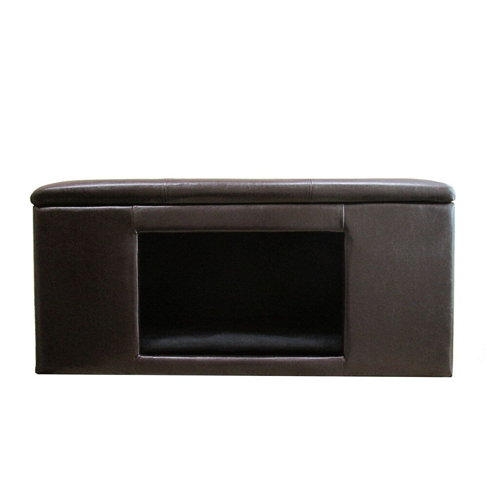 Banc pour lit pour animaux de compagnie HomePop