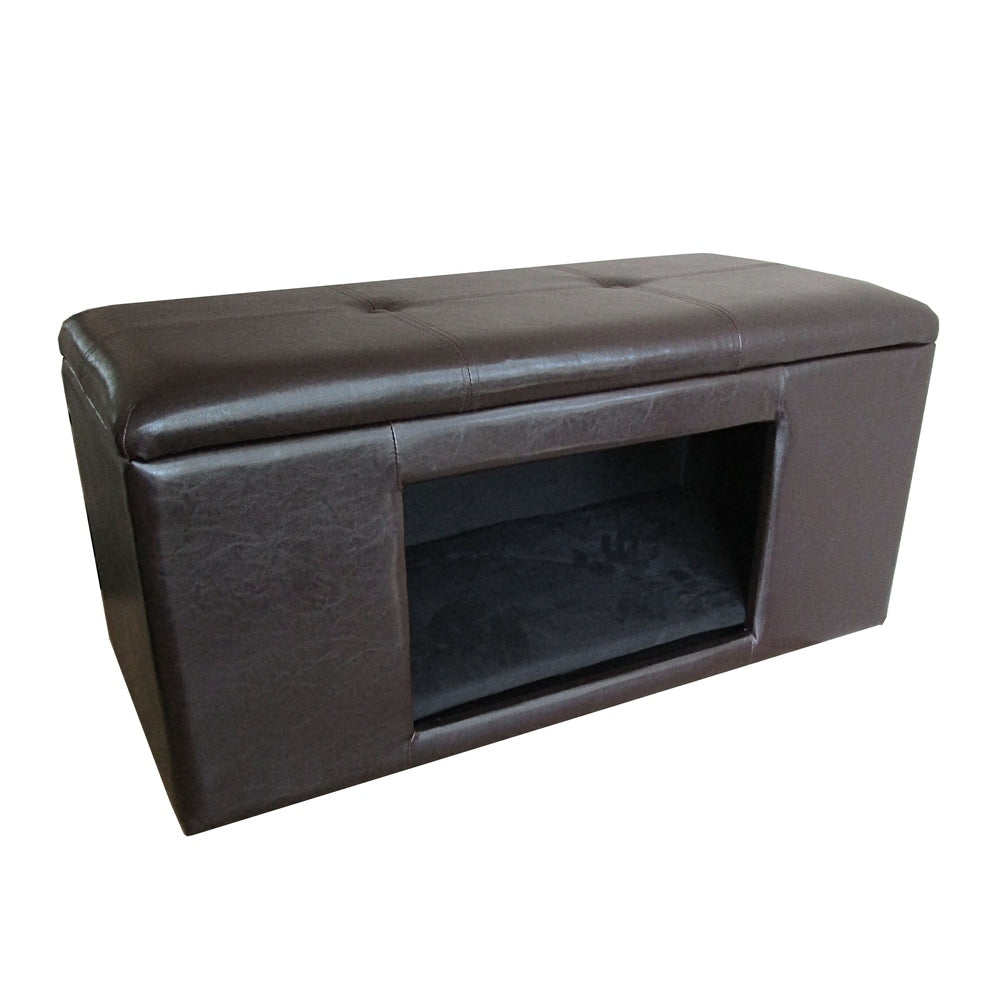 Banc pour lit pour animaux de compagnie HomePop