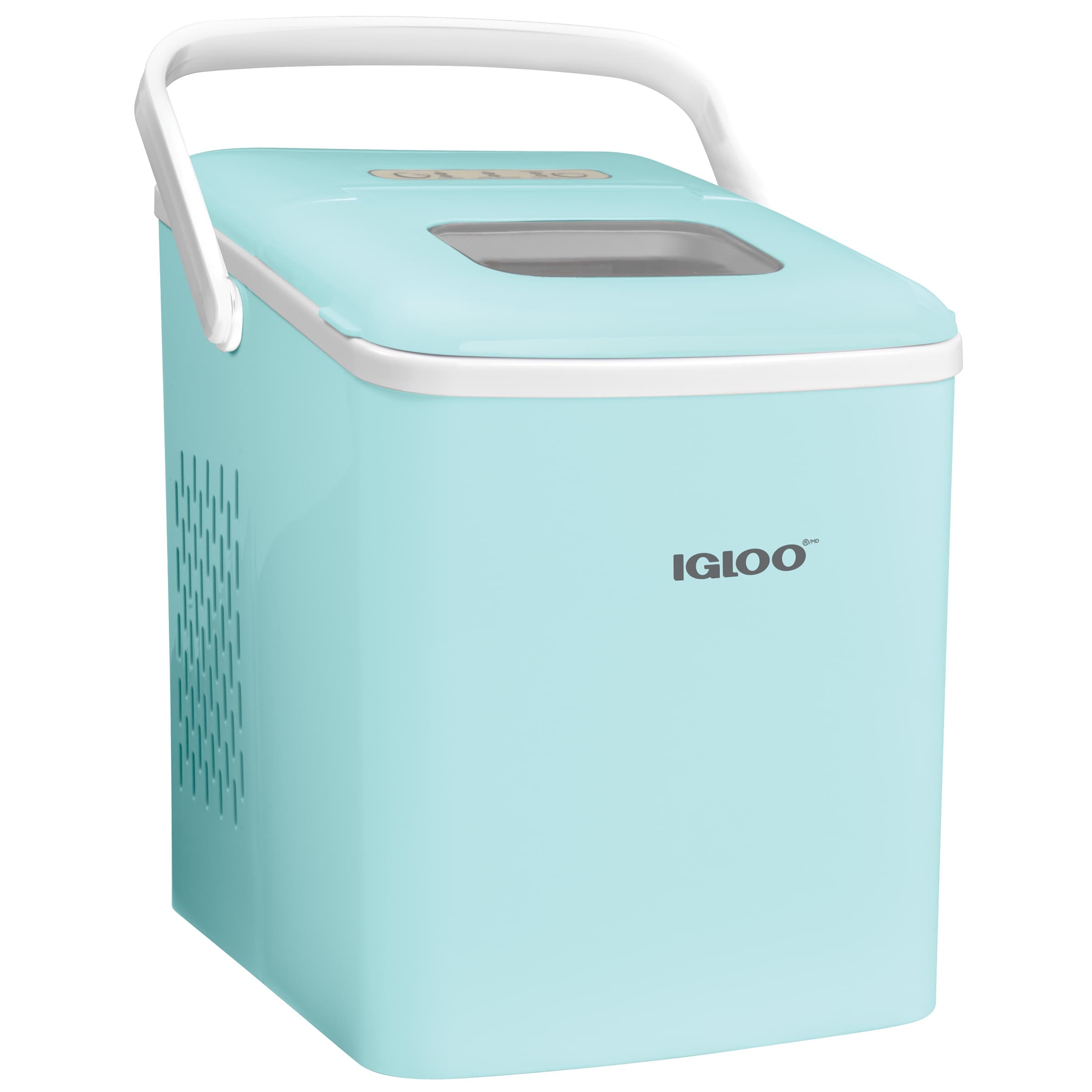 Machine à glaçons portative autonettoyante et automatique Igloo de 11,8 kg avec poignée, couleur aqua