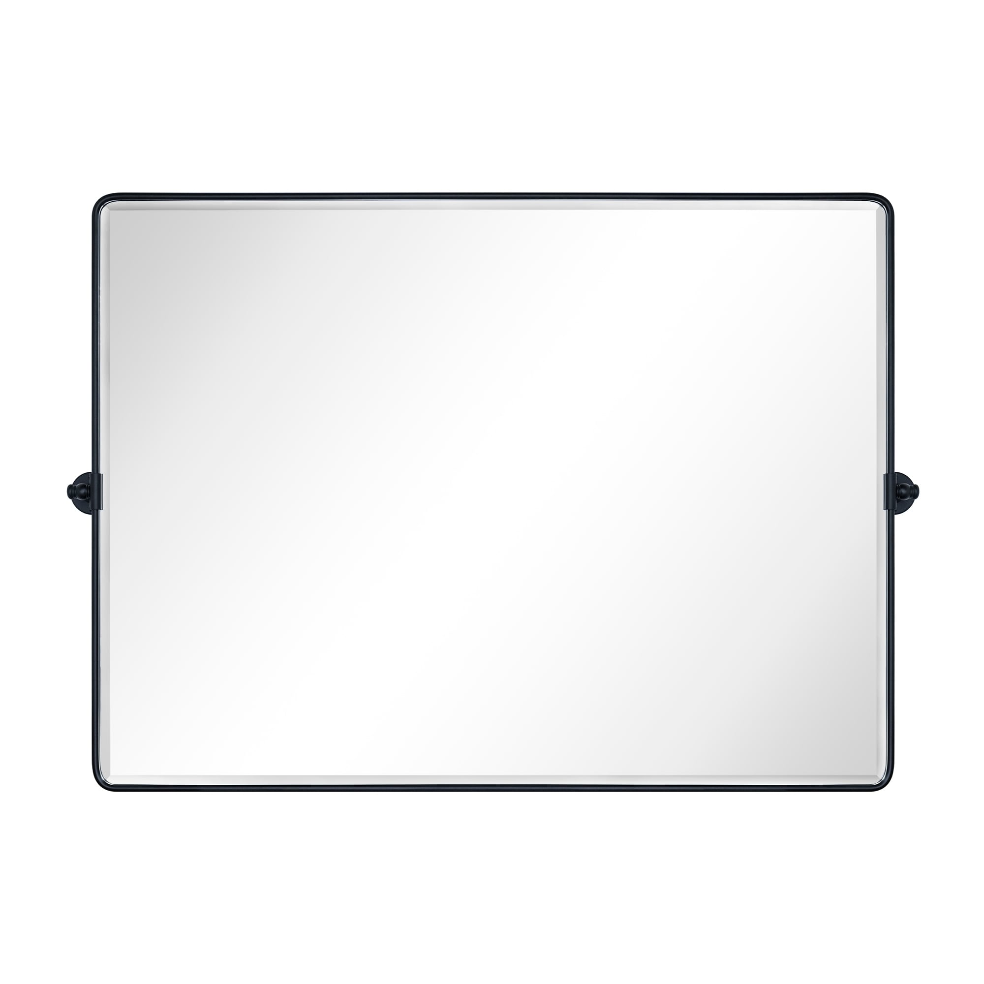 Miroir de salle de bain/de vanité biseauté horizontal TEHOME Lutalo