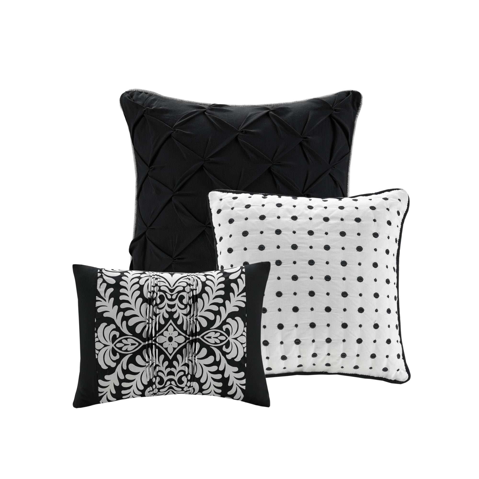 Ensemble de couette en coton imprimé Madison Park Marcella 7 pièces