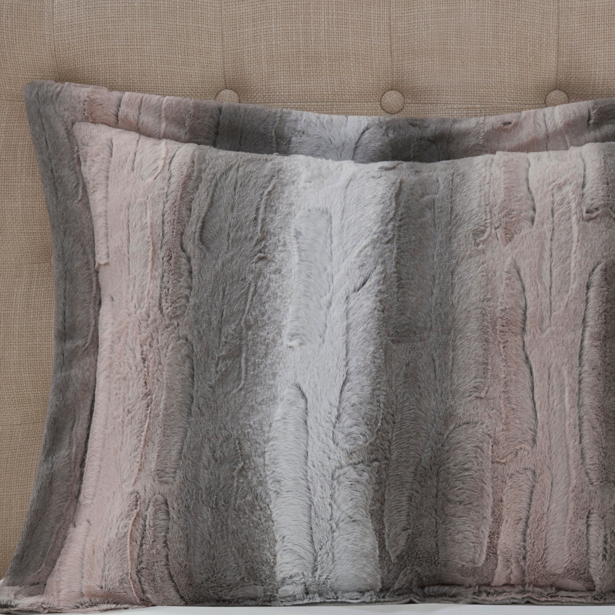Madison Park Marselle Faux Fur Comforter Set