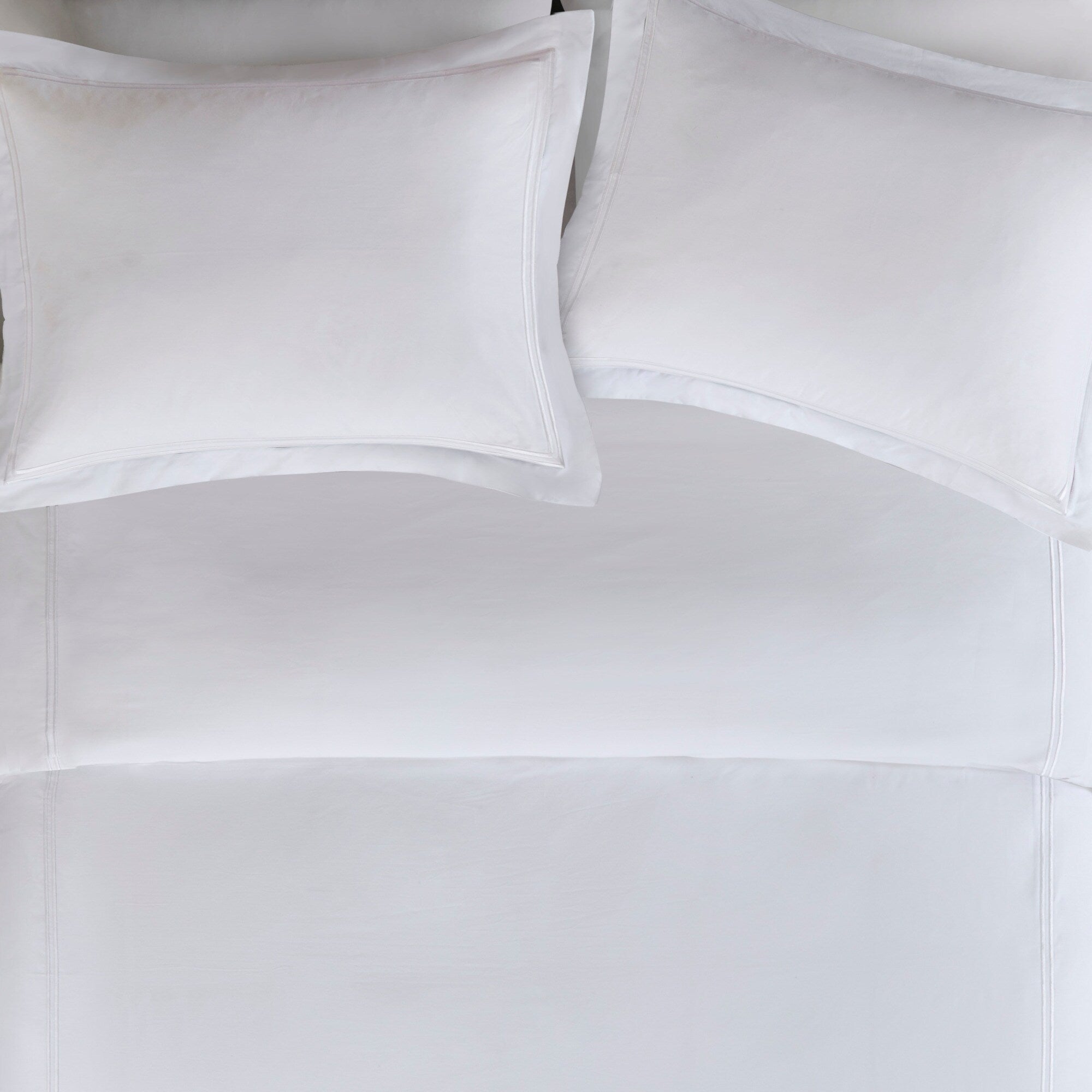 Parure de lit Madison Park Signature 500 fils au pouce carré, 100 % satin de coton brodé, collection de luxe