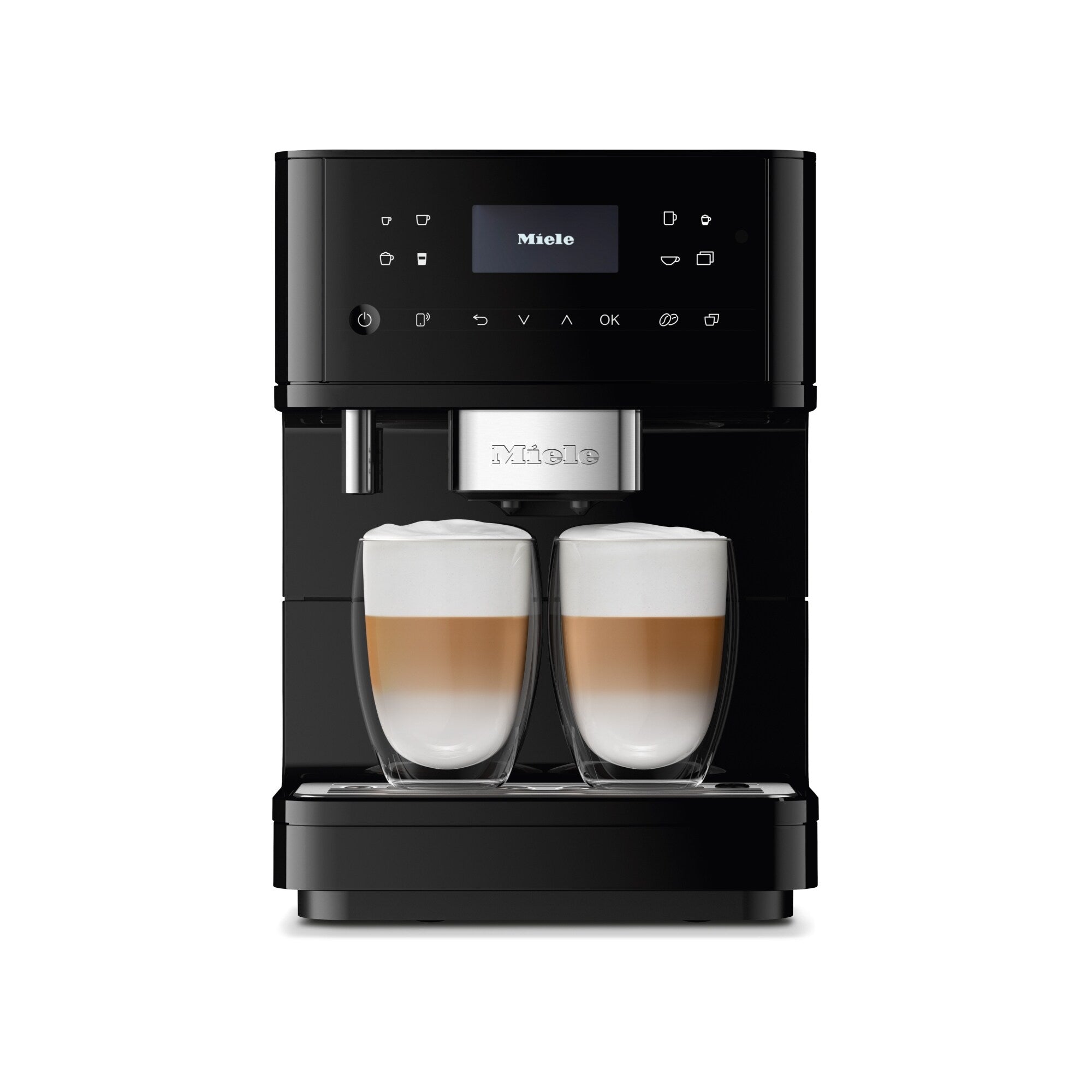 Machine à café de comptoir Miele CM 6160 MilkPerfection - Noir obsidienne