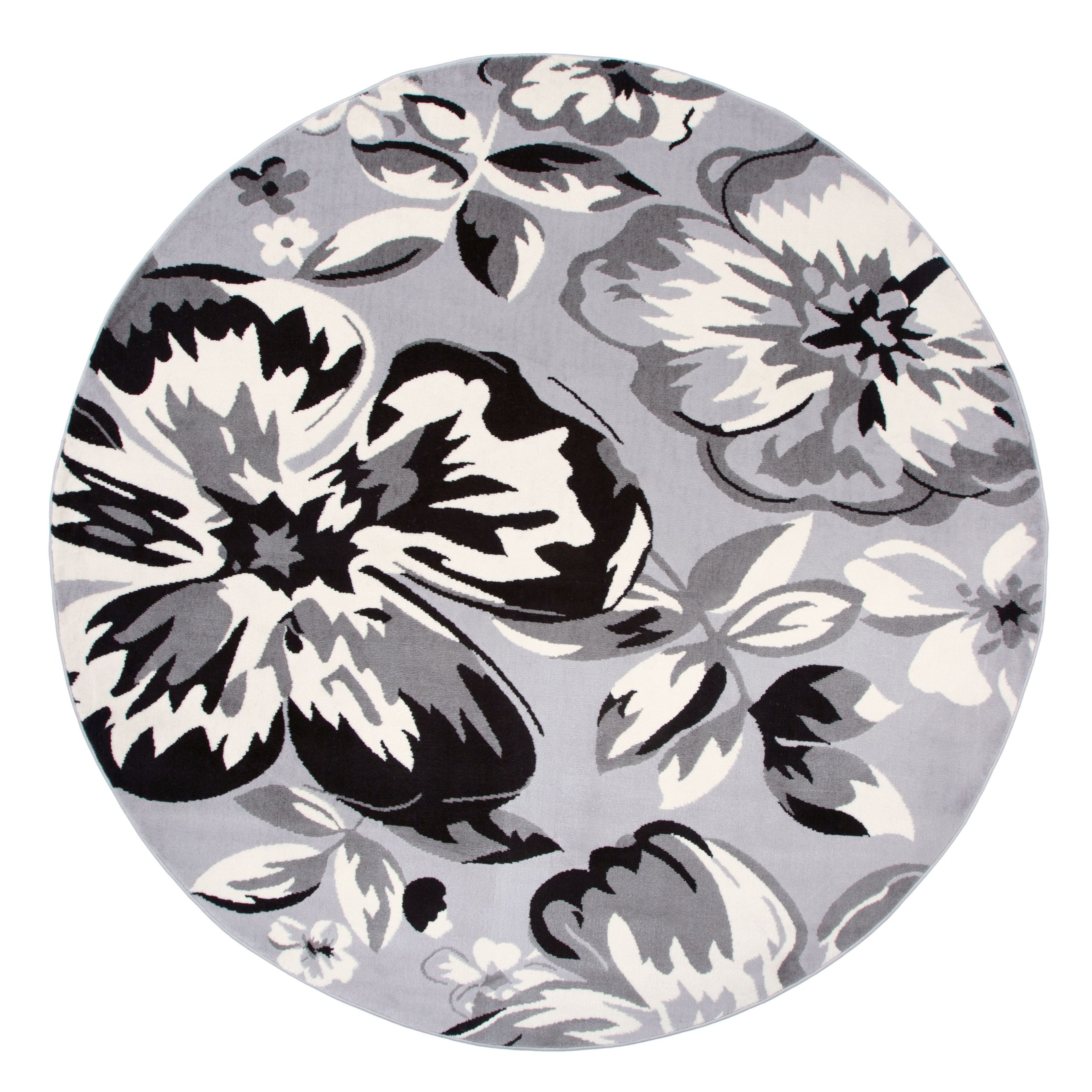 World Rug Gallery Modern Floral Design Area Rug