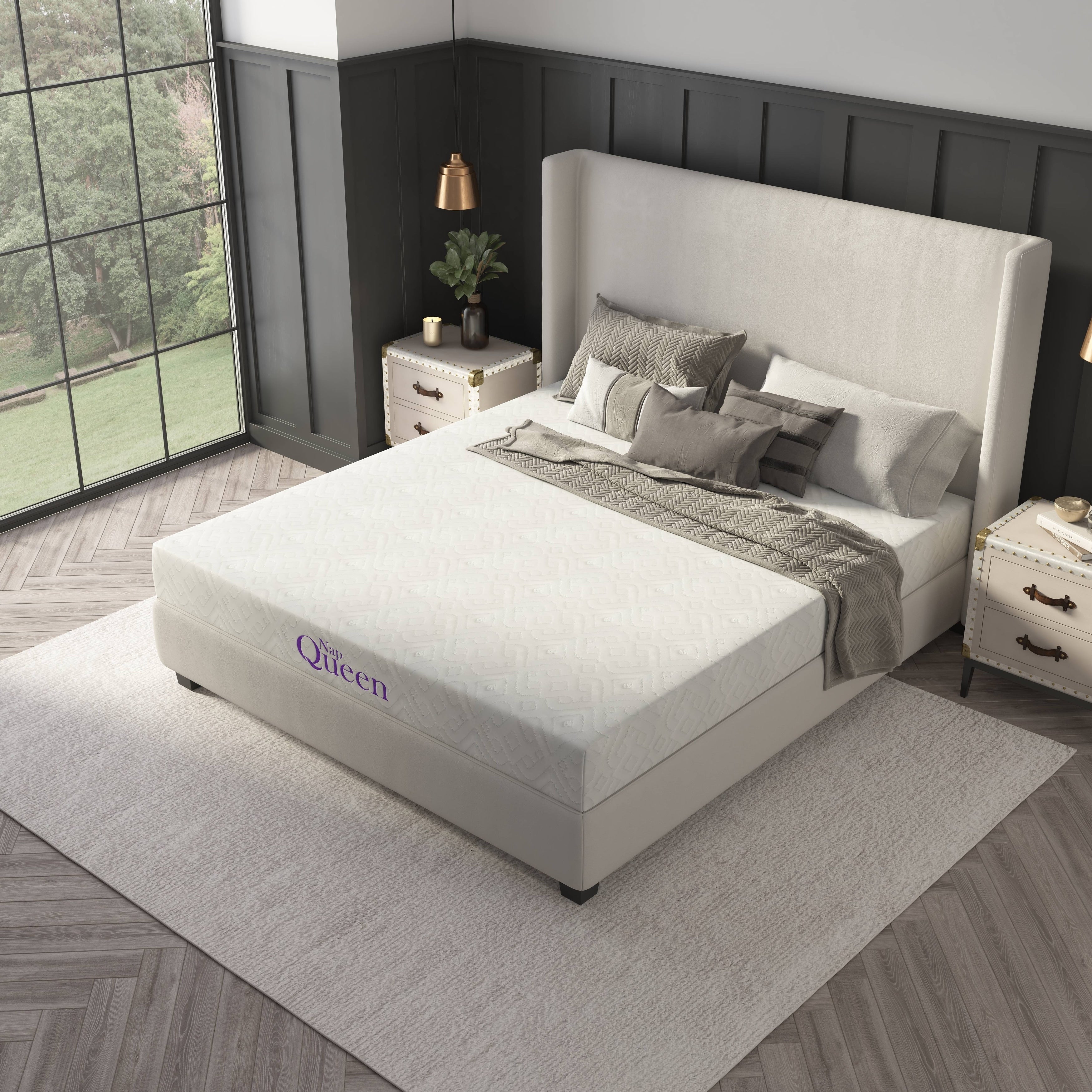 Matelas en mousse à mémoire de forme avec gel rafraîchissant NapQueen Elizabeth 8