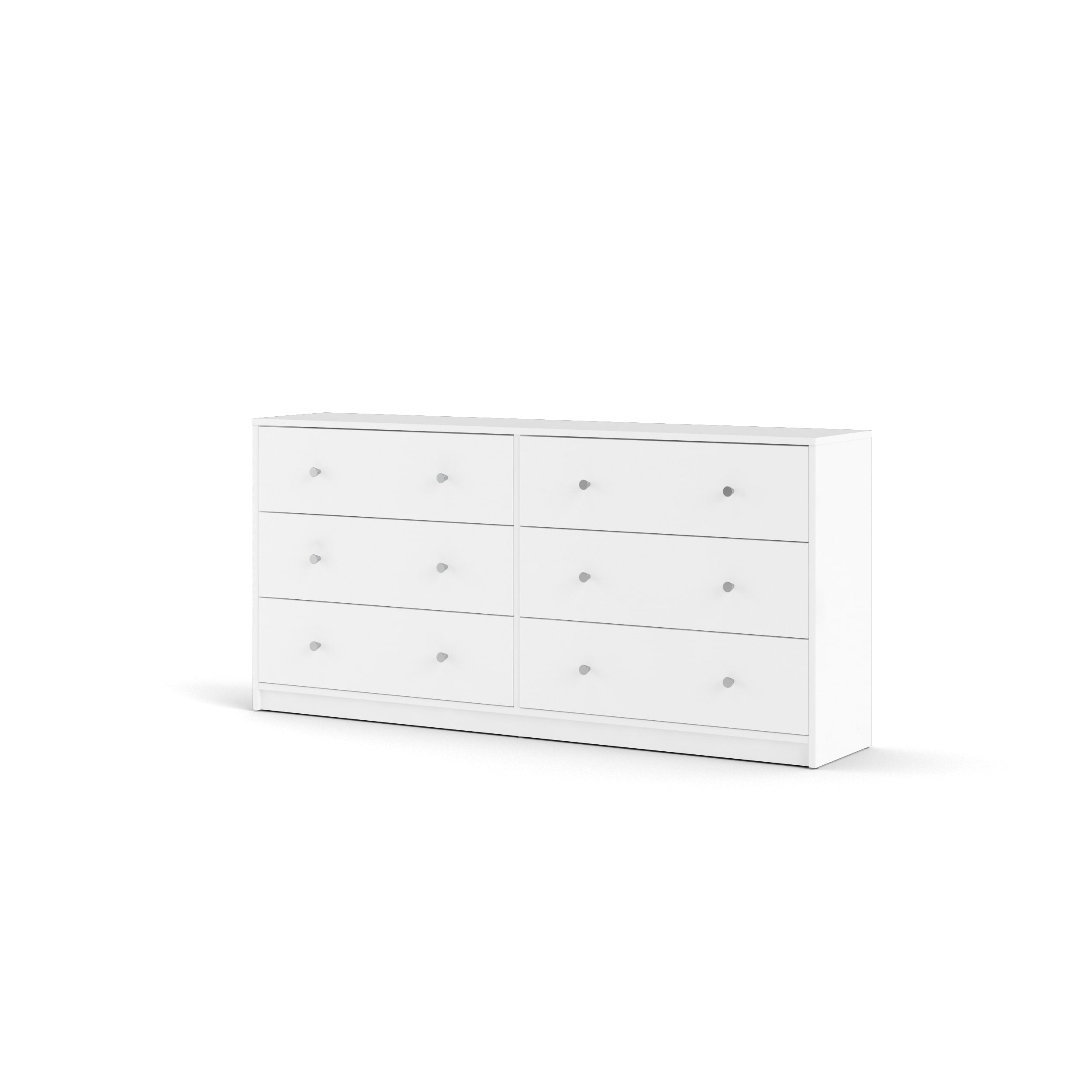 Porch &amp; Den Zoe Commode double à 6 tiroirs