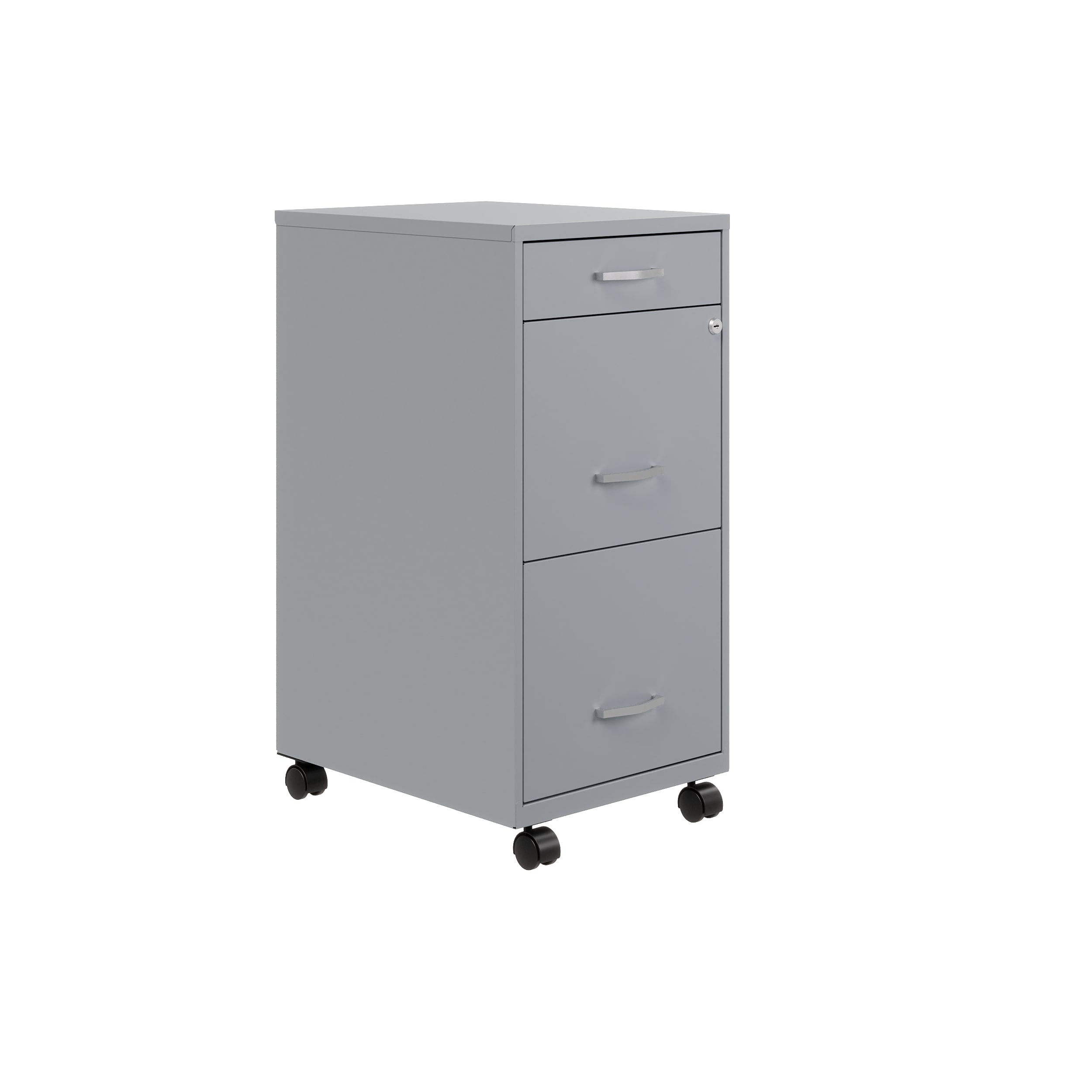 Classeur métallique Space Solutions 18 pouces de profondeur à 3 tiroirs