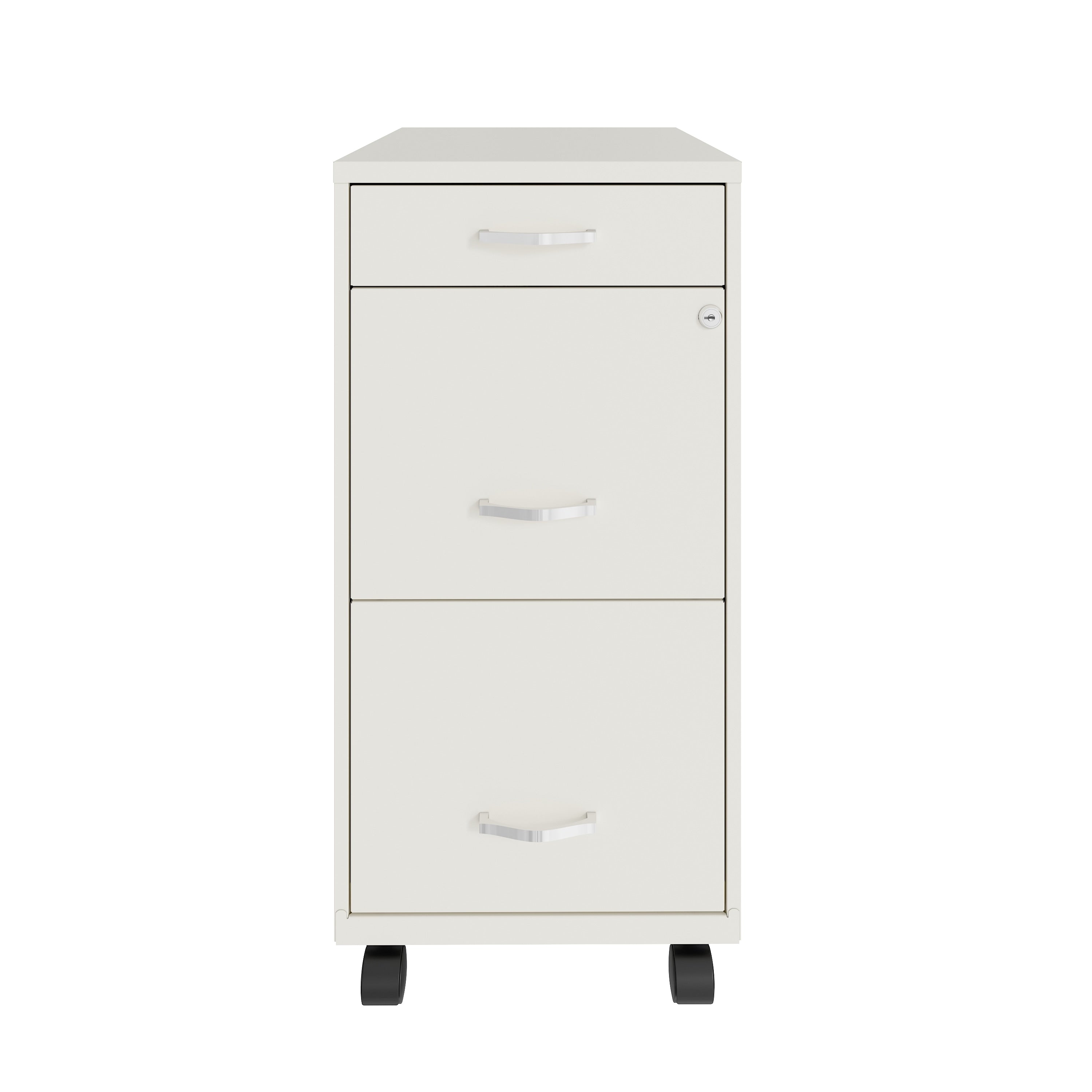 Classeur métallique Space Solutions 18 pouces de profondeur à 3 tiroirs