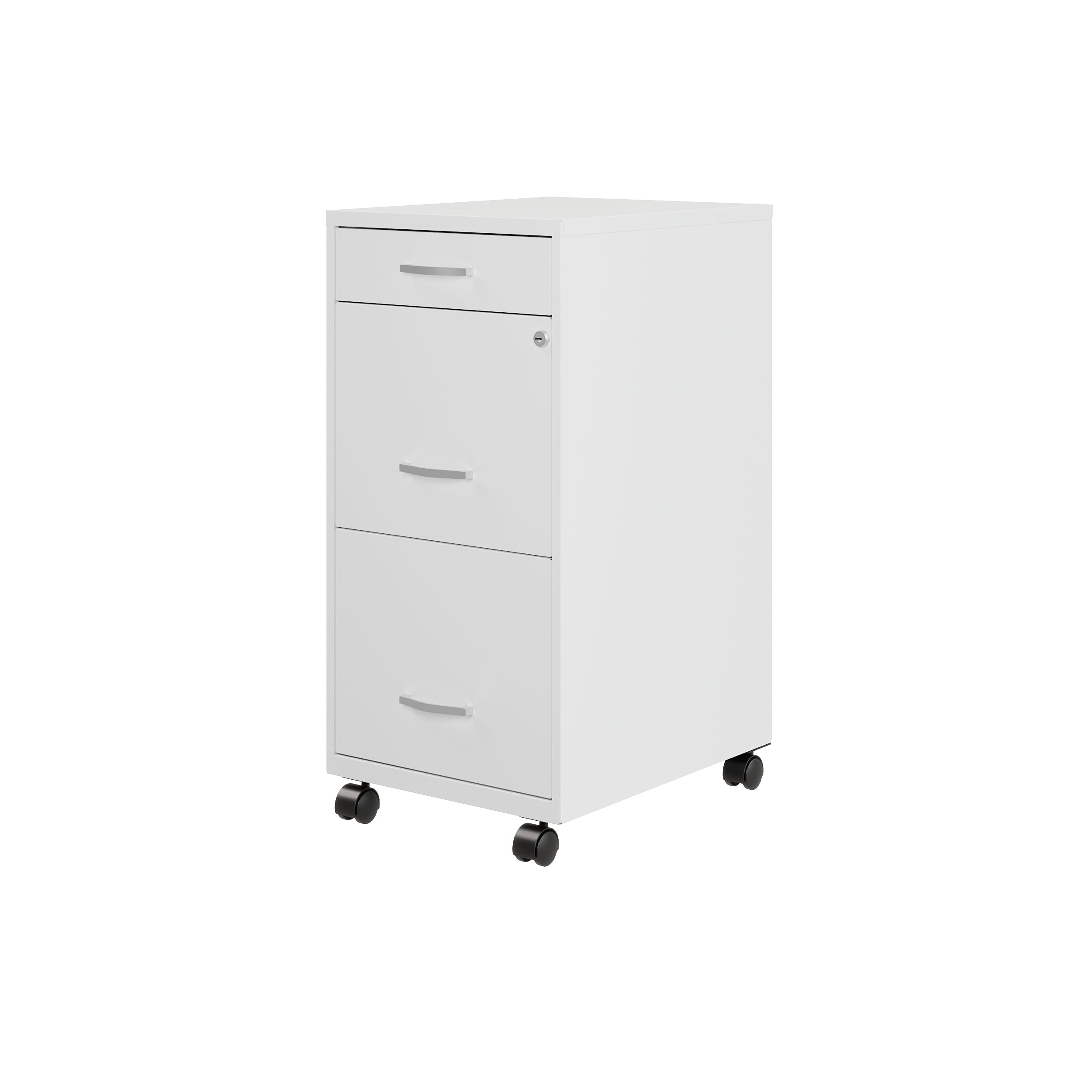 Classeur métallique Space Solutions 18 pouces de profondeur à 3 tiroirs